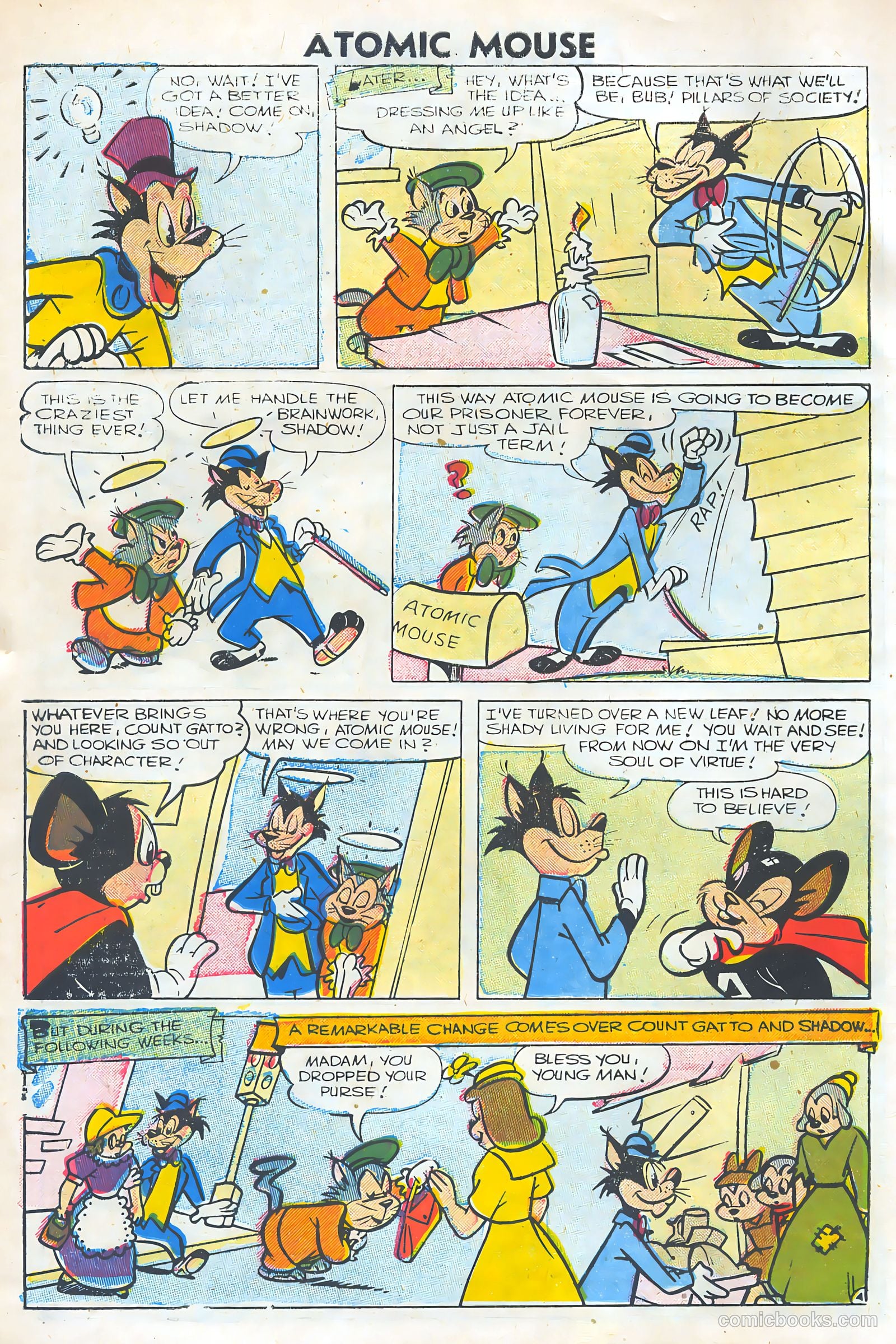 Atomic Mouse #18 (1956) — page 6 of 37
