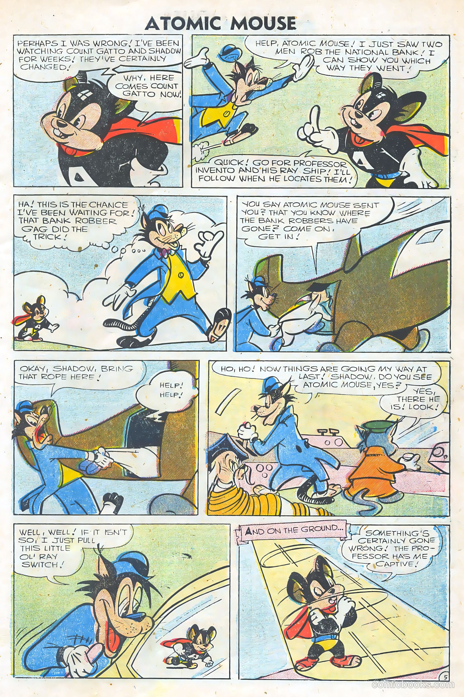Atomic Mouse #18 (1956) — page 7 of 37