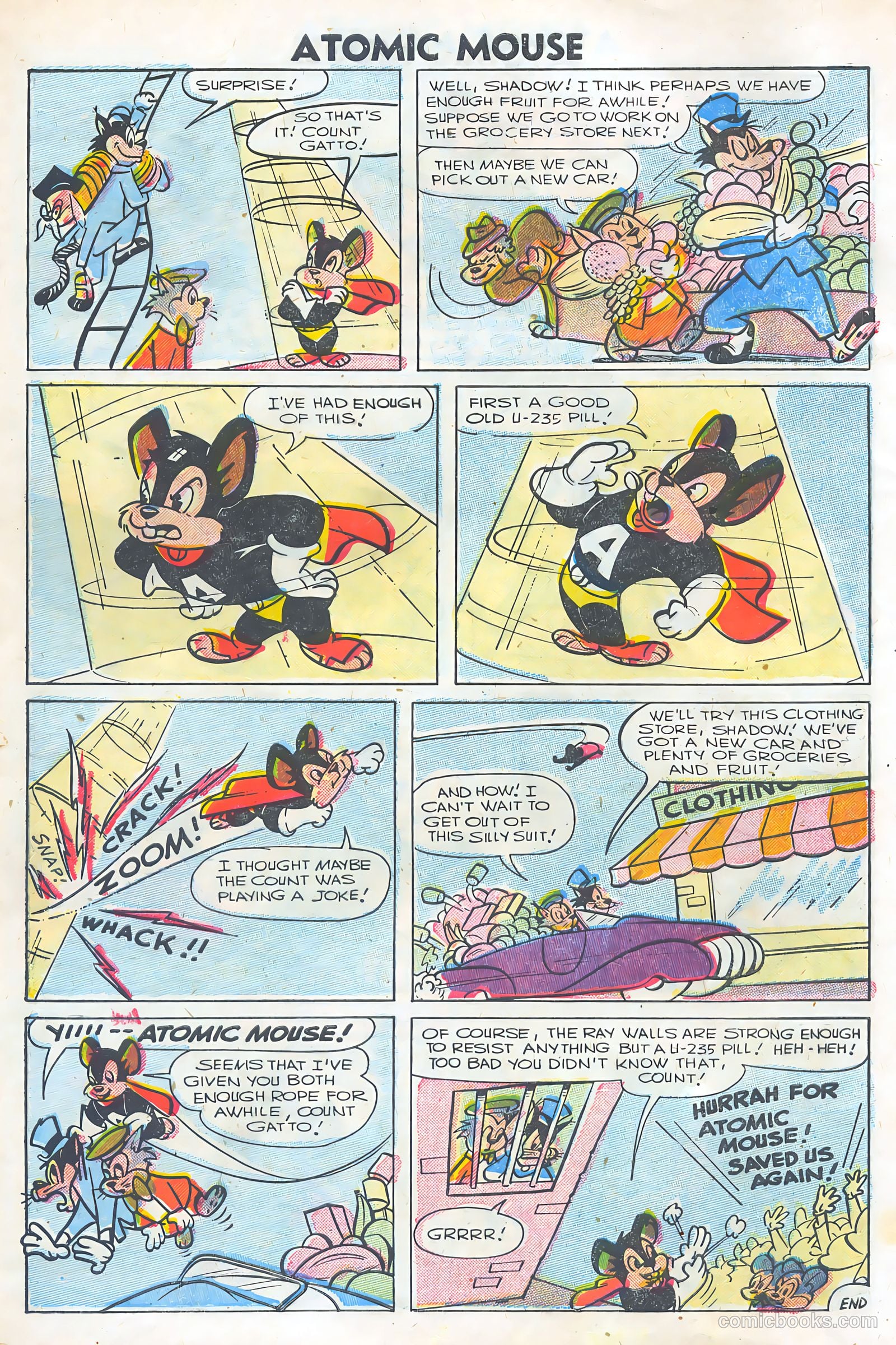 Atomic Mouse #18 (1956) — page 8 of 37
