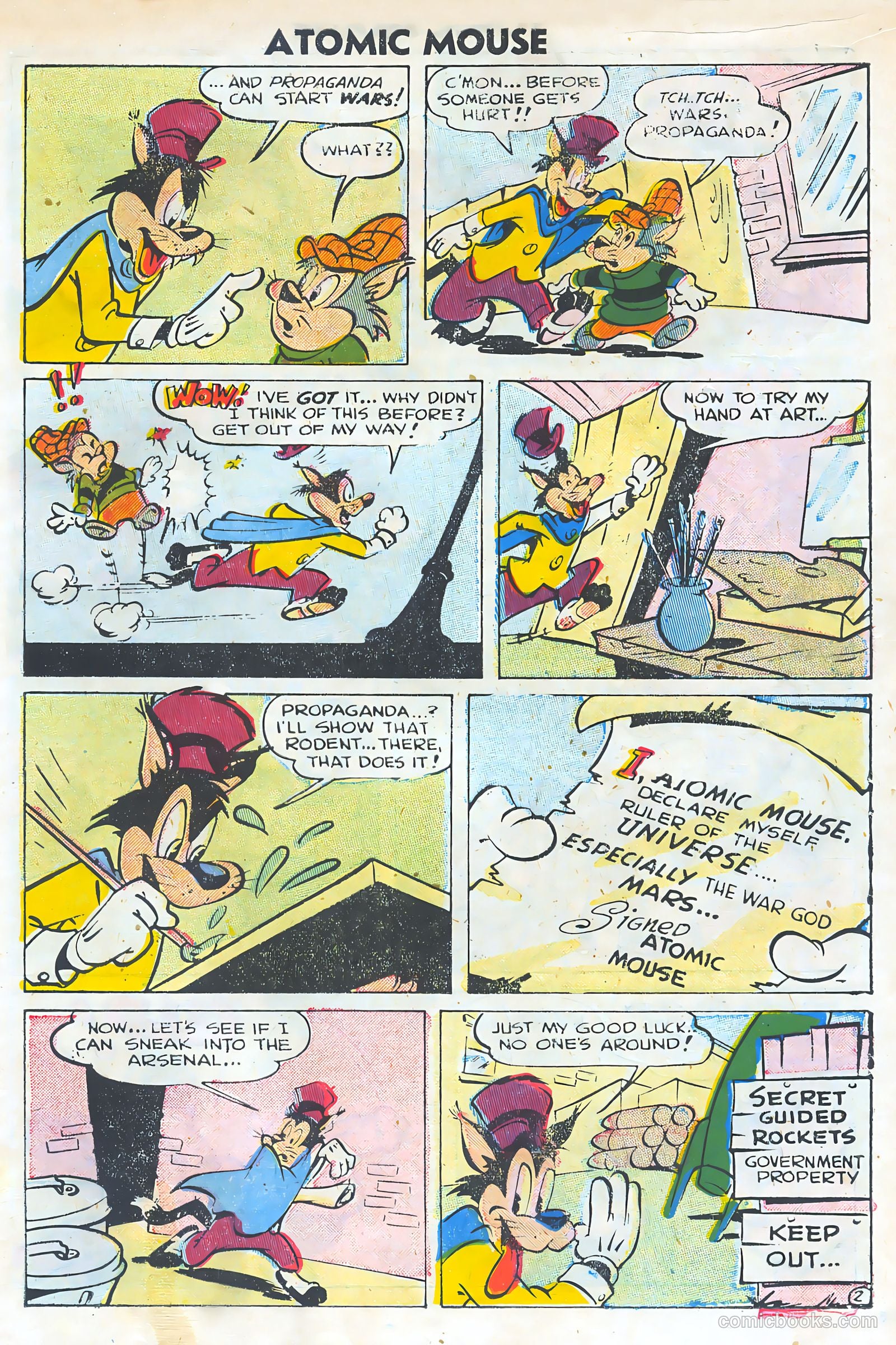 Atomic Mouse #18 (1956) — page 15 of 37
