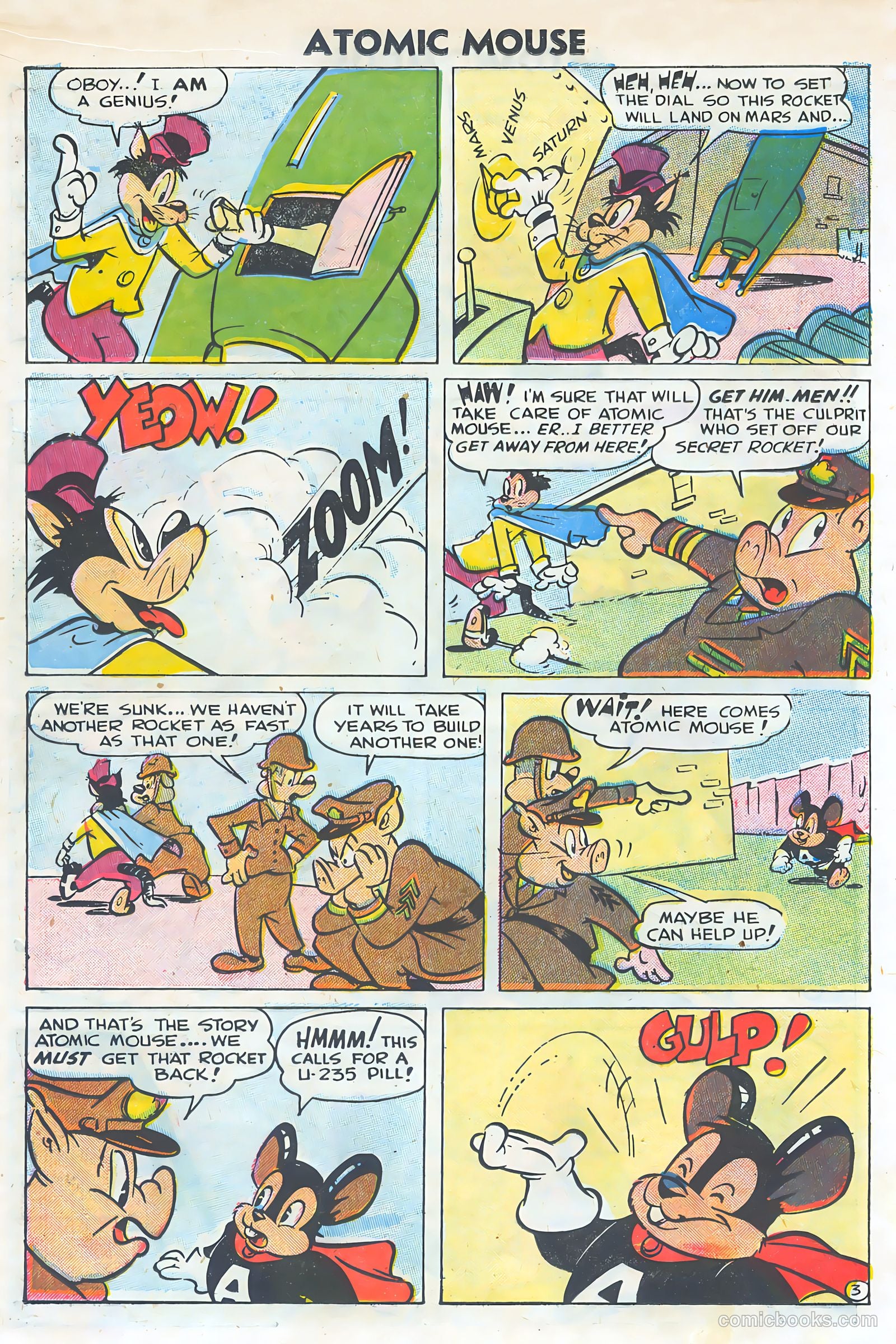 Atomic Mouse #18 (1956) — page 16 of 37