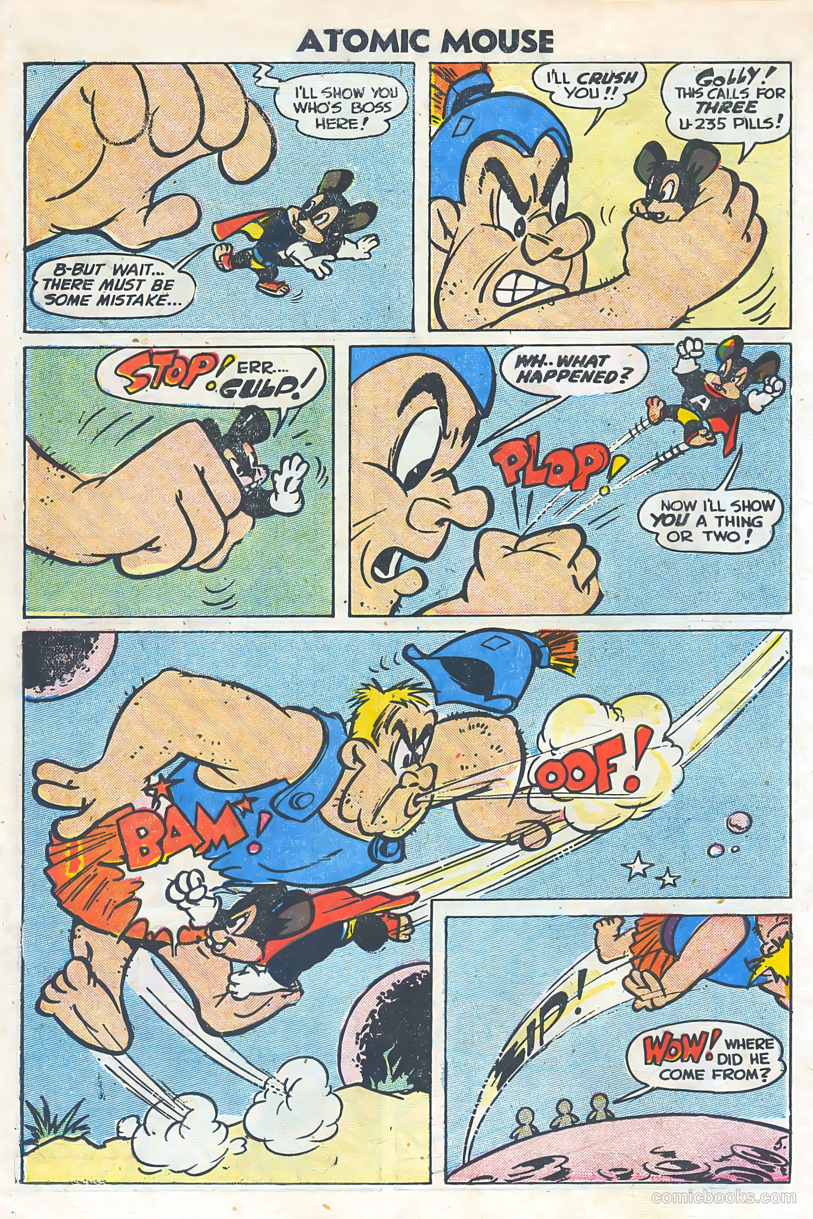 Atomic Mouse #18 (1956) — page 18 of 37