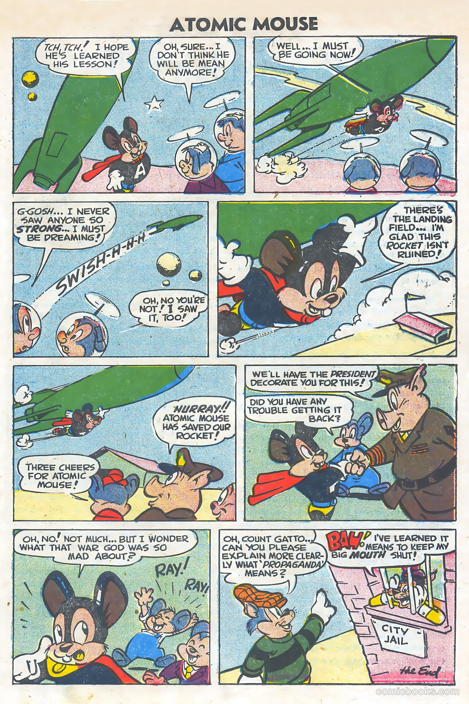 Atomic Mouse #18 (1956) — page 19 of 37