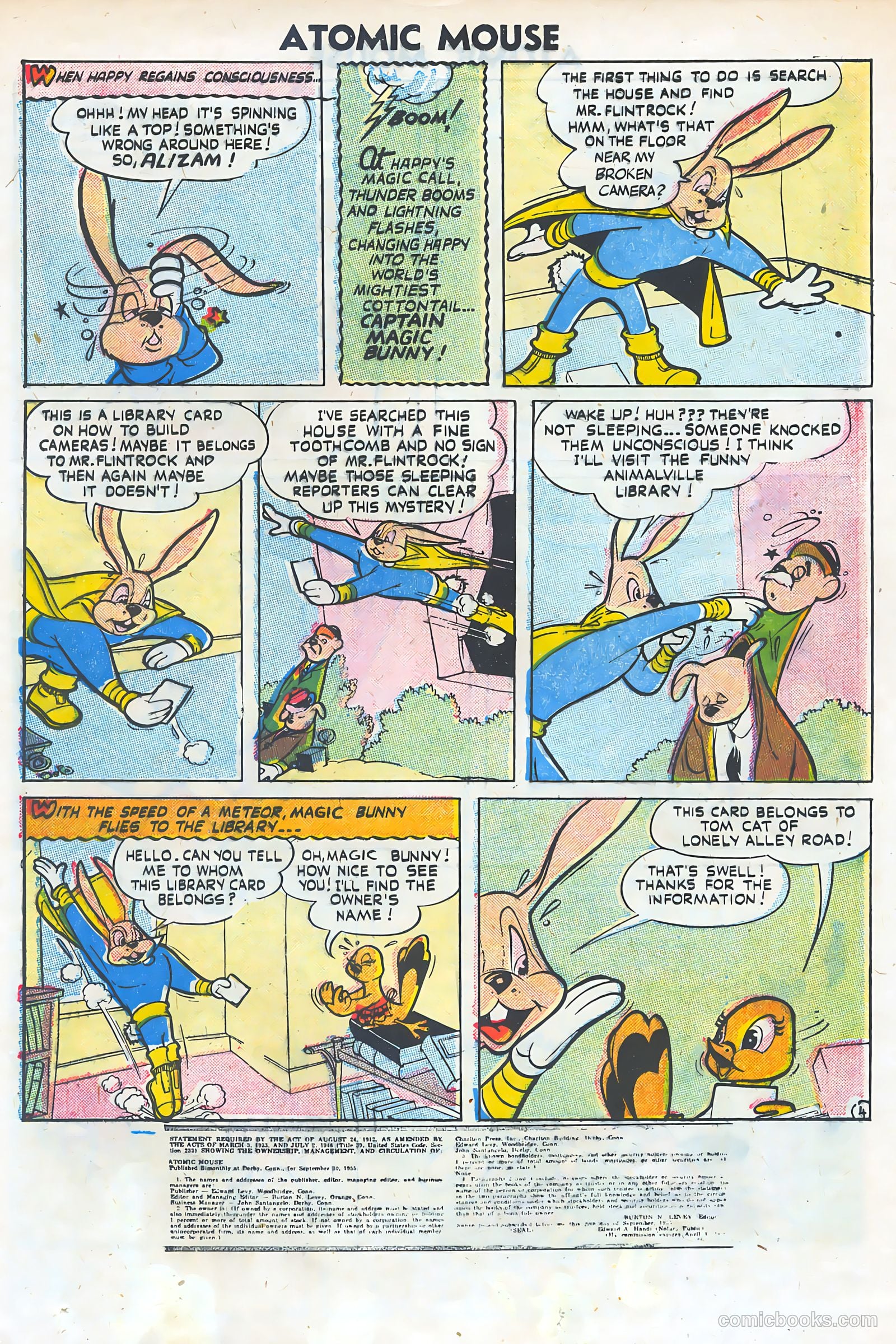 Atomic Mouse #18 (1956) — page 25 of 37