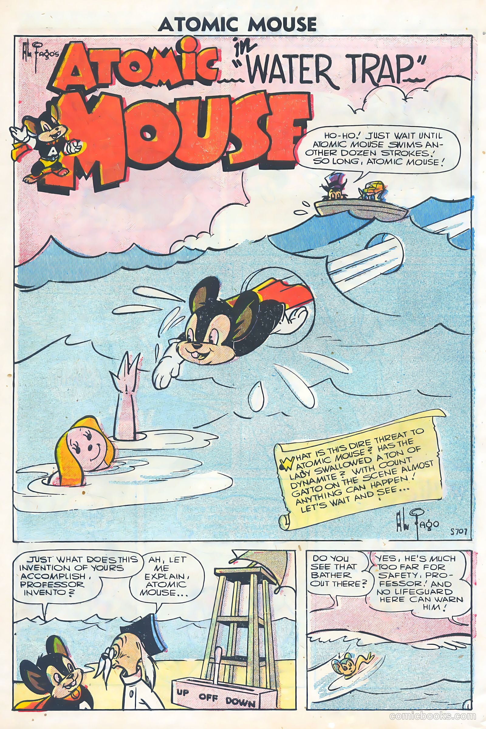 Atomic Mouse #18 (1956) — page 28 of 37