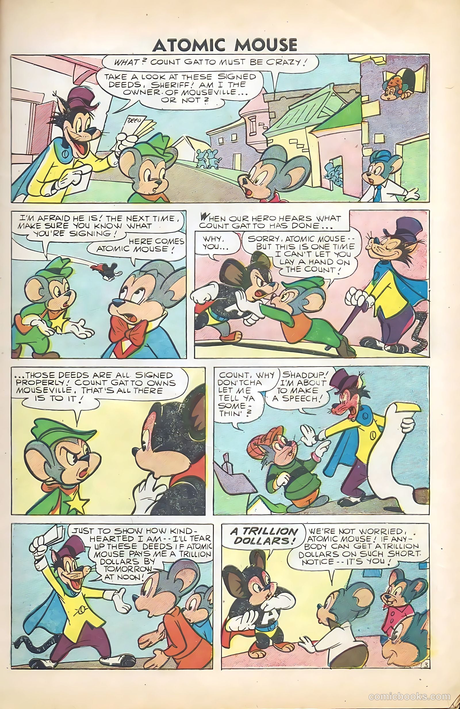 Atomic Mouse #19 (1956) — page 5 of 36
