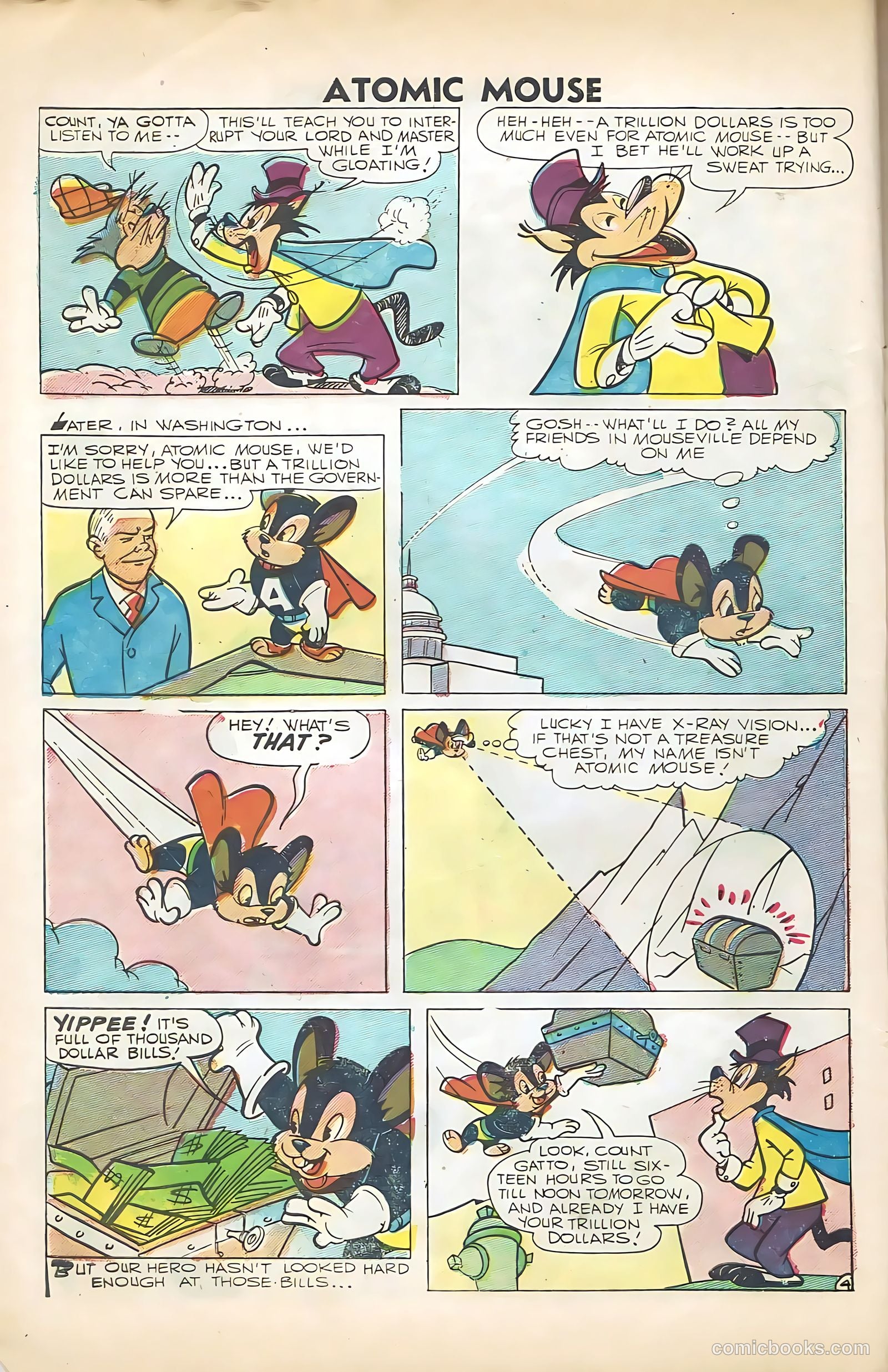 Atomic Mouse #19 (1956) — page 6 of 36
