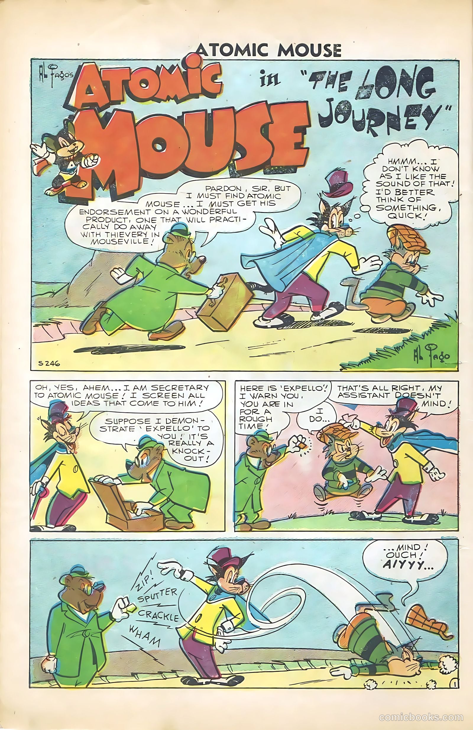Atomic Mouse #19 (1956) — page 10 of 36