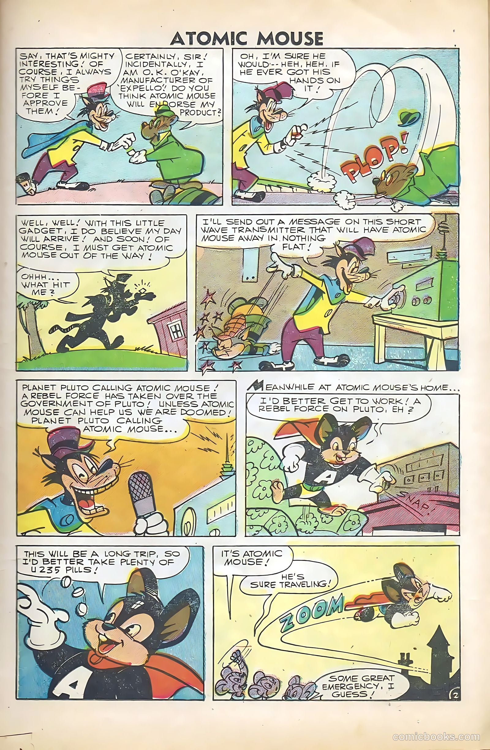 Atomic Mouse #19 (1956) — page 11 of 36