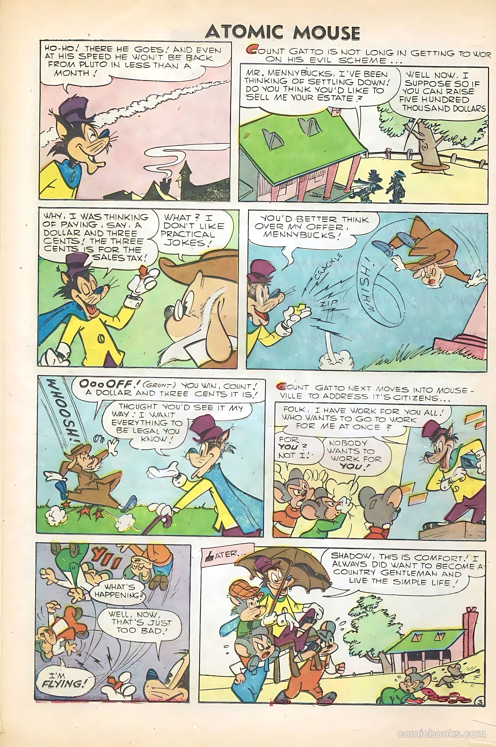 Atomic Mouse #19 (1956) — page 12 of 36