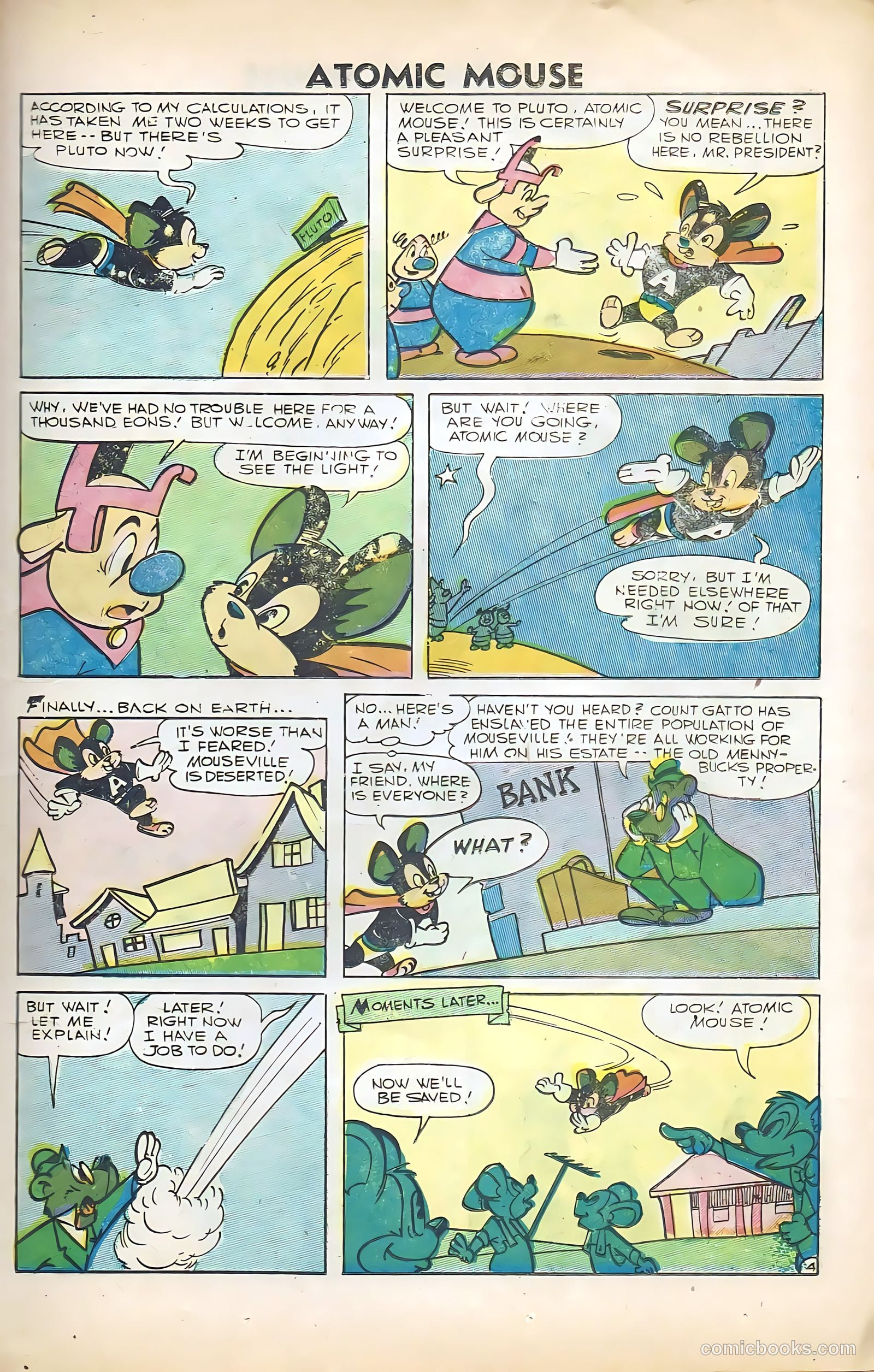 Atomic Mouse #19 (1956) — page 13 of 36