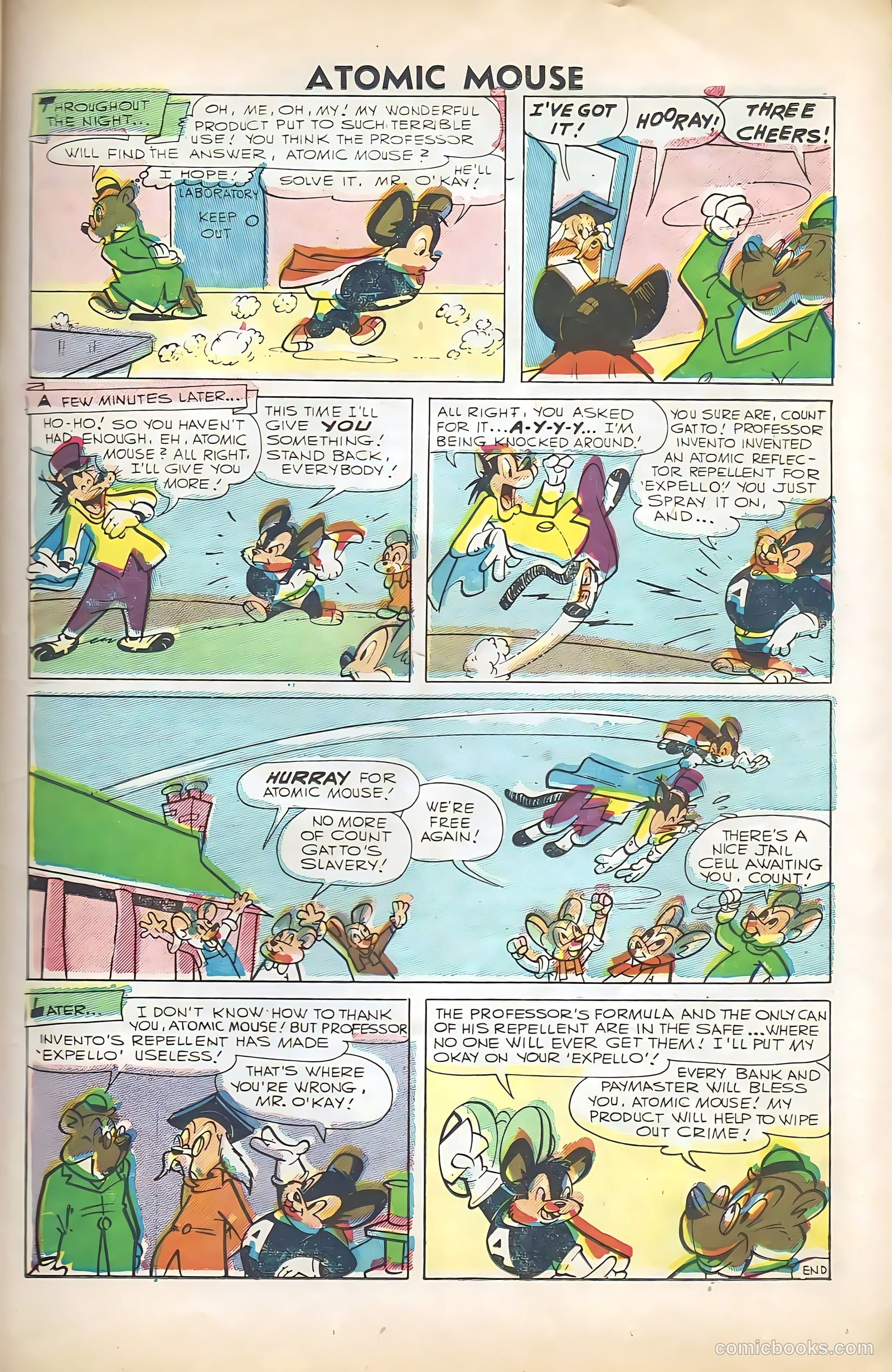 Atomic Mouse #19 (1956) — page 15 of 36