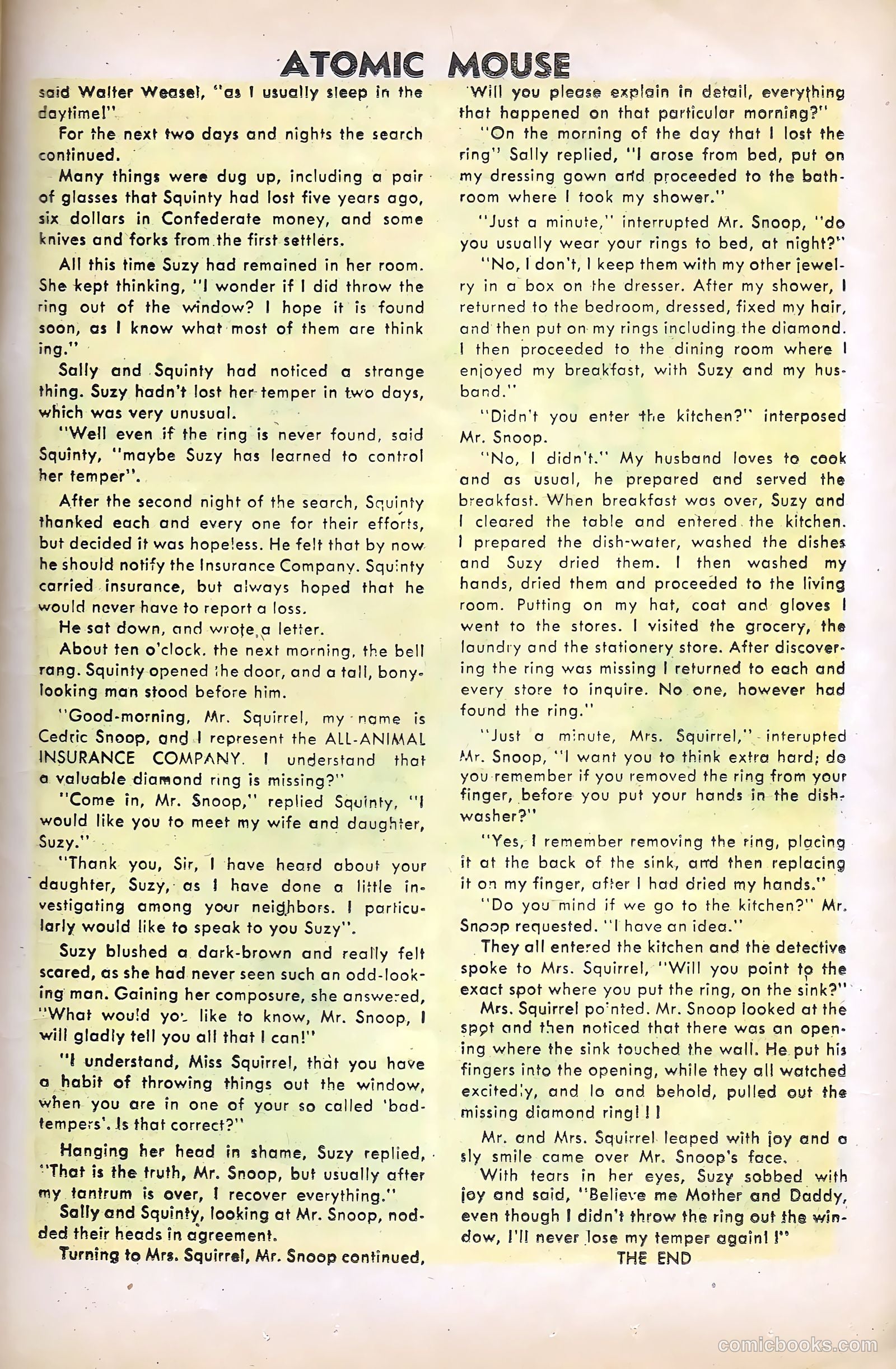 Atomic Mouse #19 (1956) — page 17 of 36