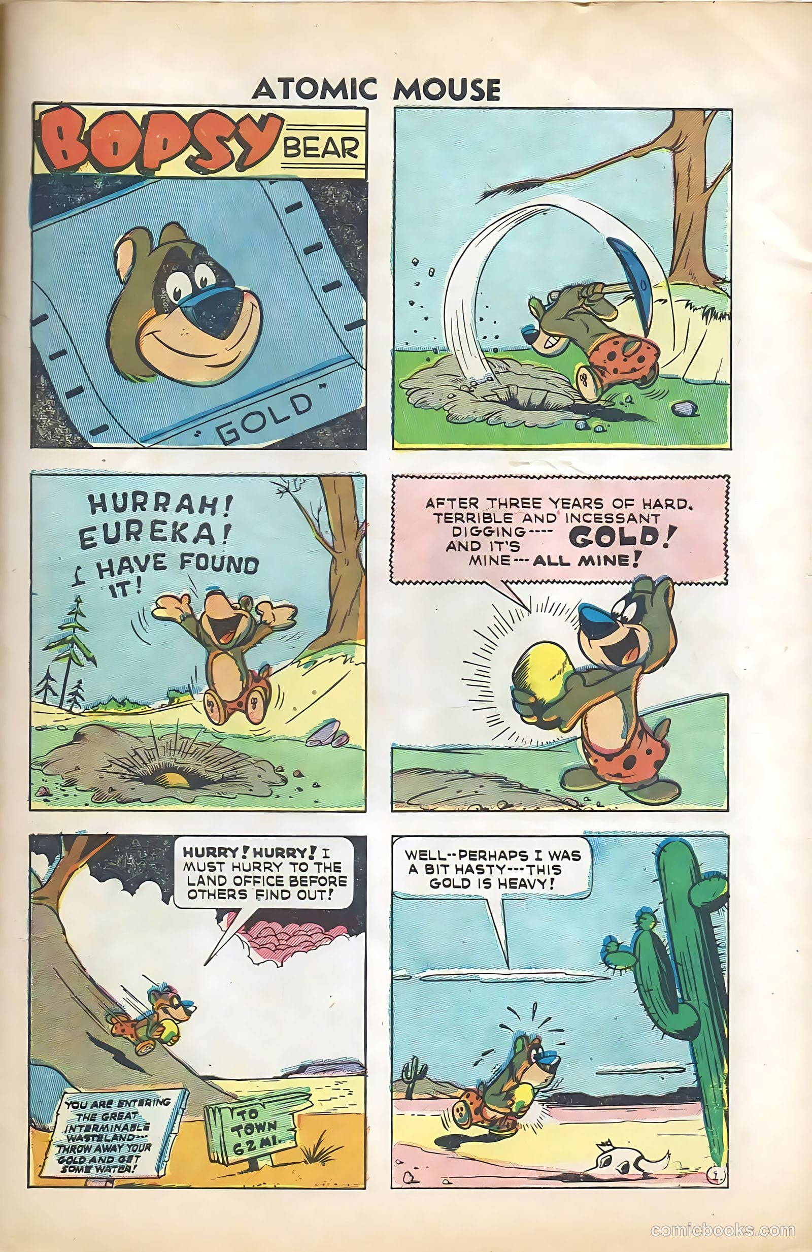 Atomic Mouse #19 (1956) — page 27 of 36