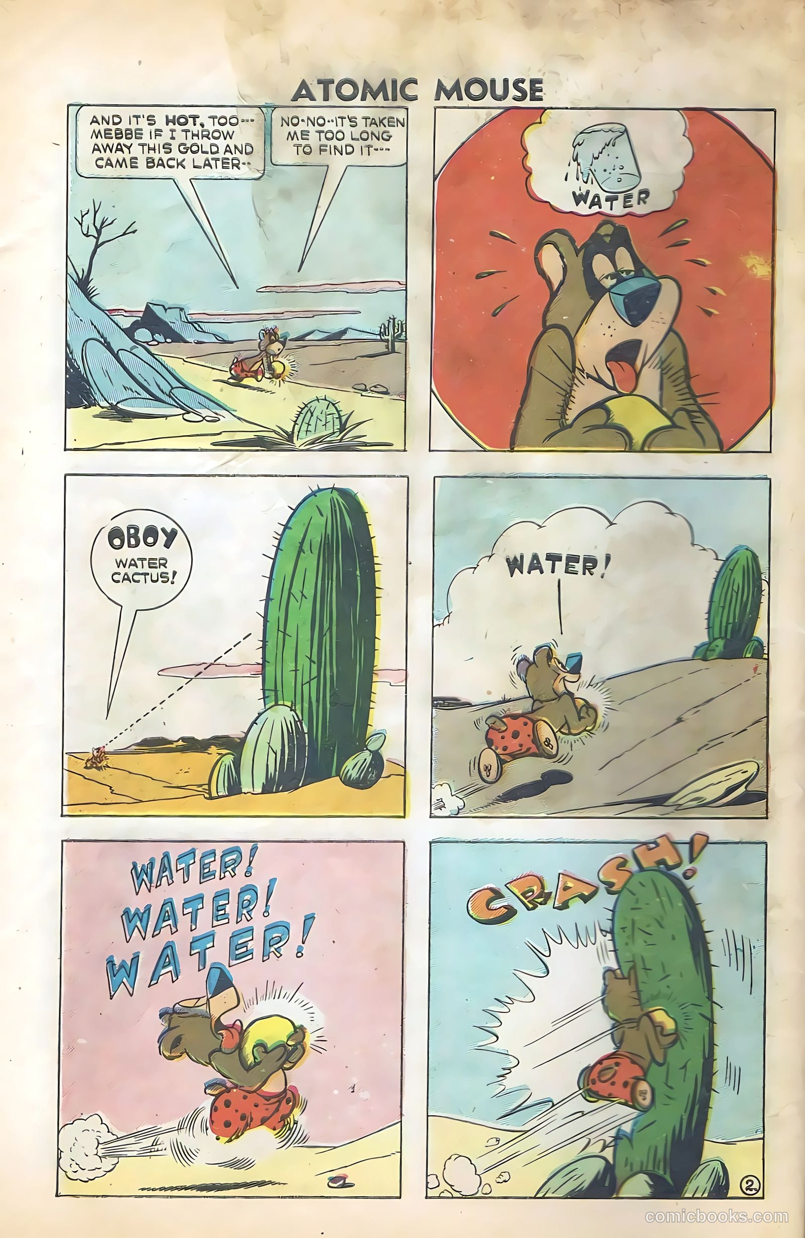 Atomic Mouse #19 (1956) — page 28 of 36