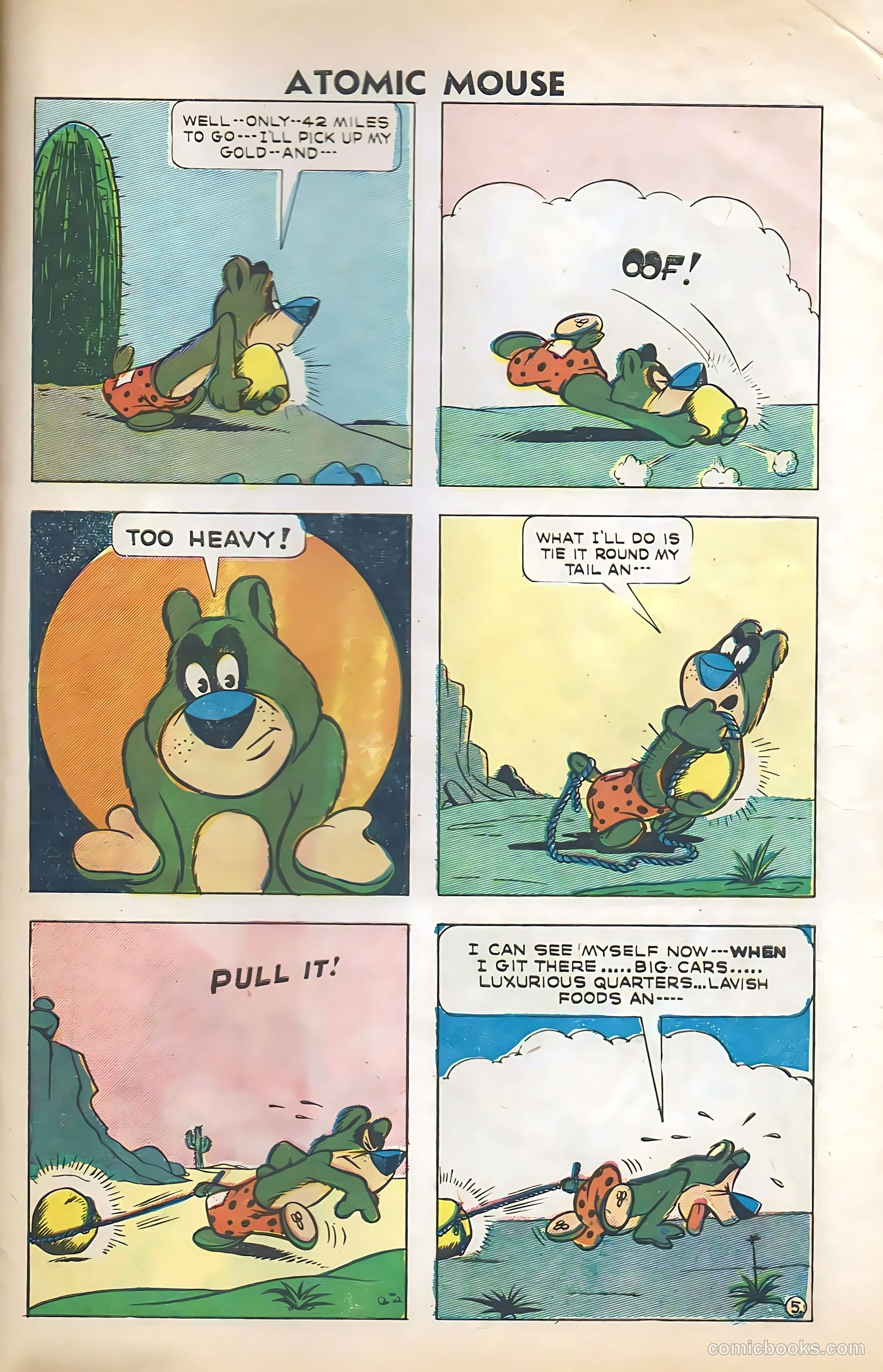 Atomic Mouse #19 (1956) — page 31 of 36