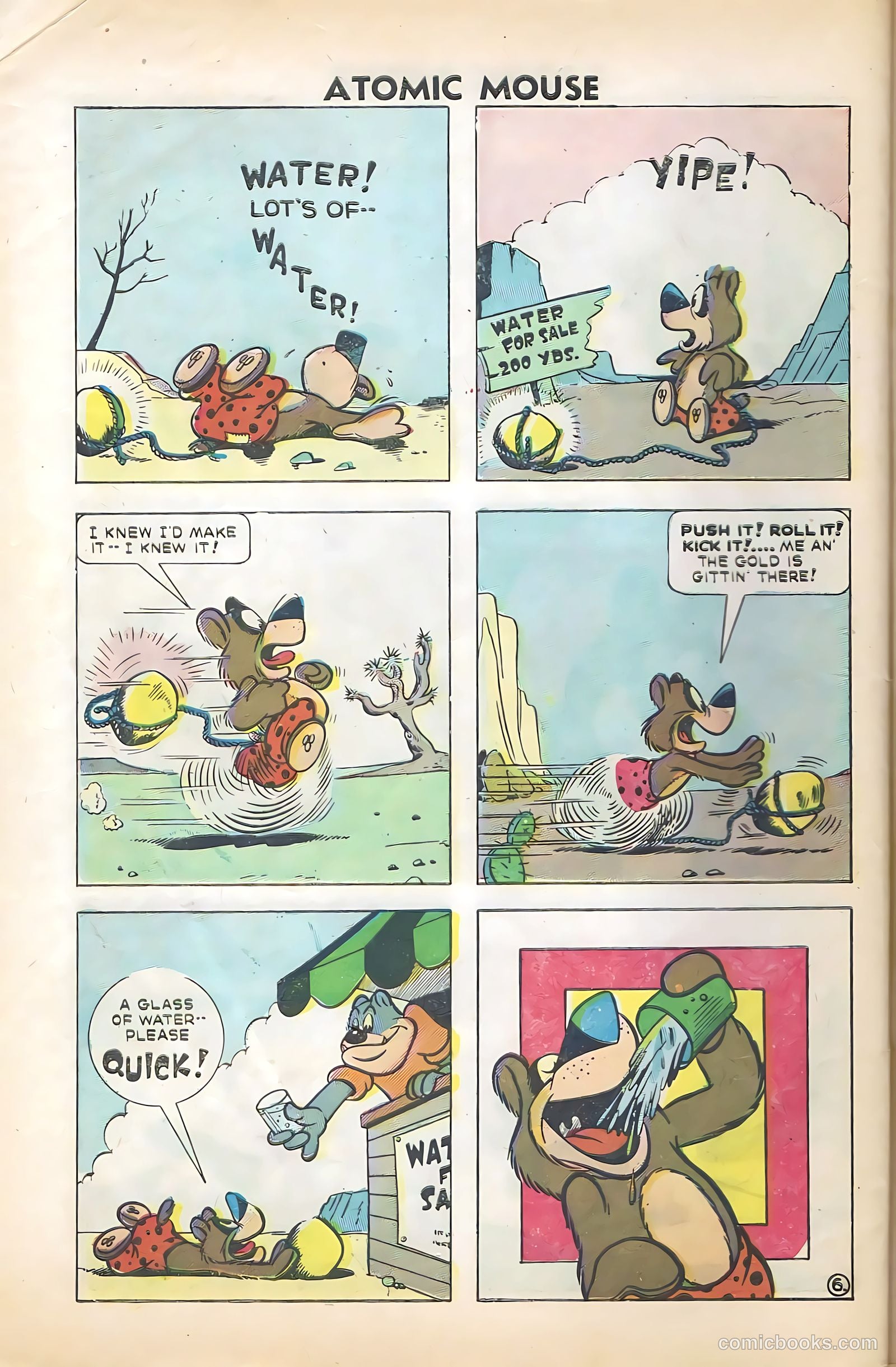 Atomic Mouse #19 (1956) — page 32 of 36