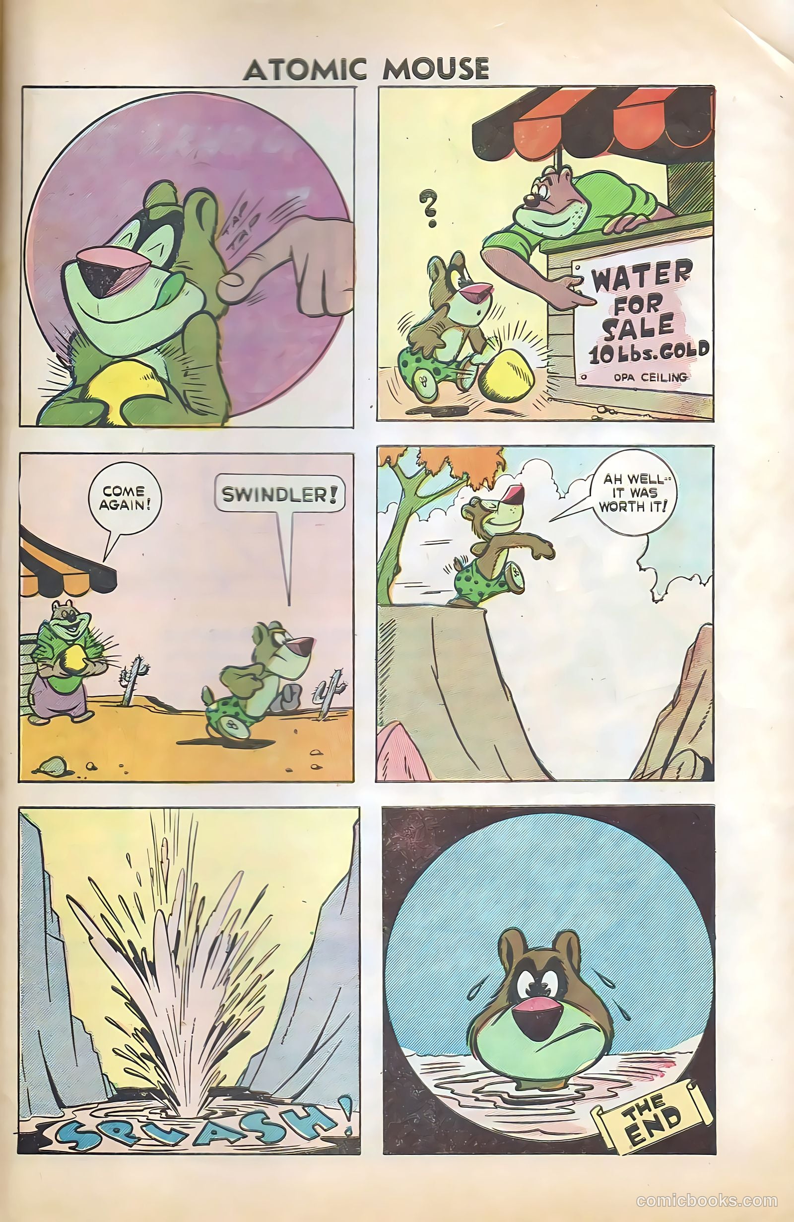 Atomic Mouse #19 (1956) — page 33 of 36