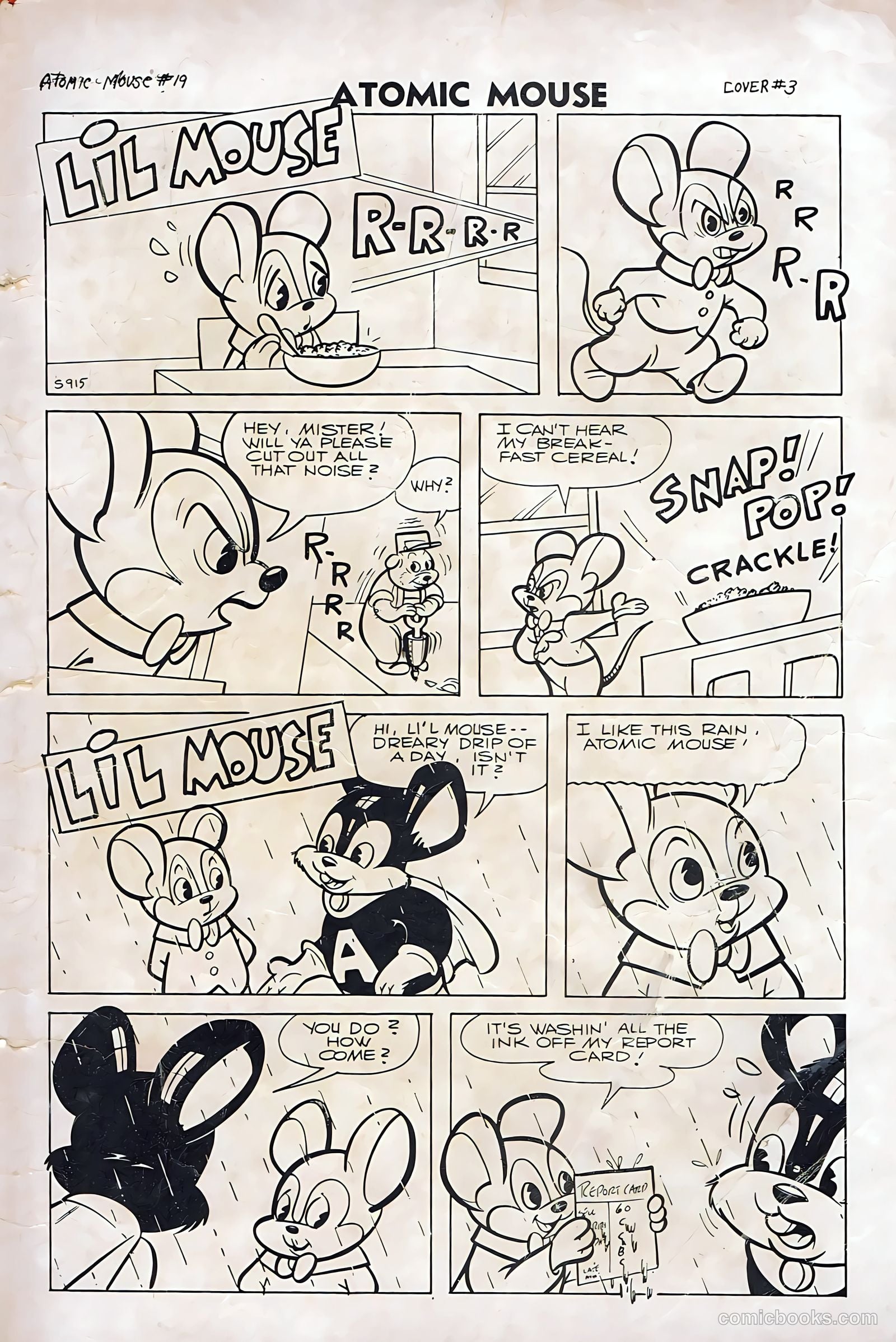 Atomic Mouse #19 (1956) — page 35 of 36