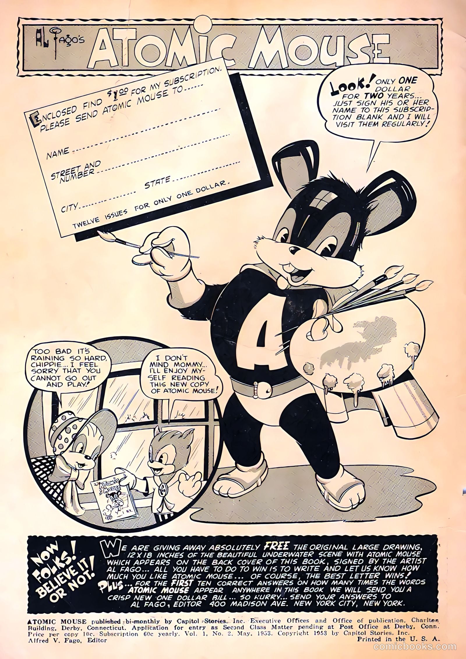 Atomic Mouse #2 (1953) — page 2 of 37