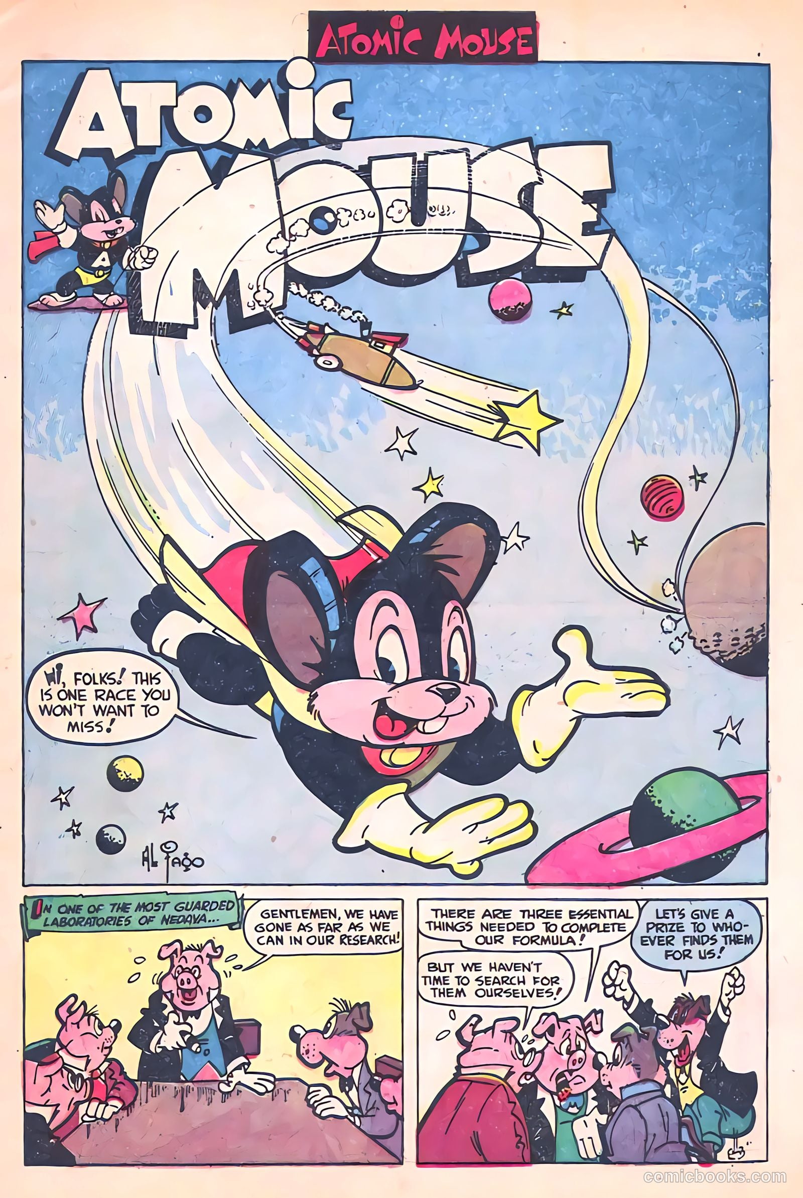 Atomic Mouse #2 (1953) — page 3 of 37