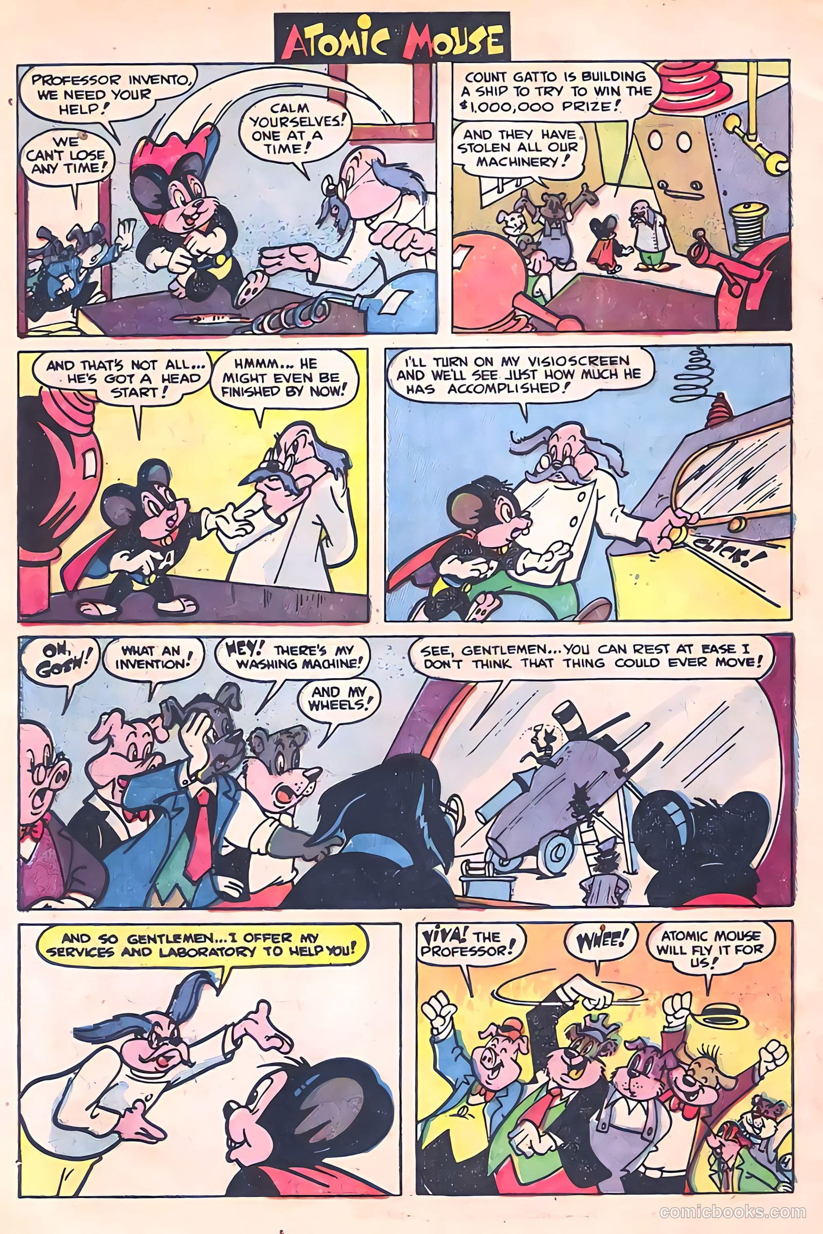 Atomic Mouse #2 (1953) — page 6 of 37