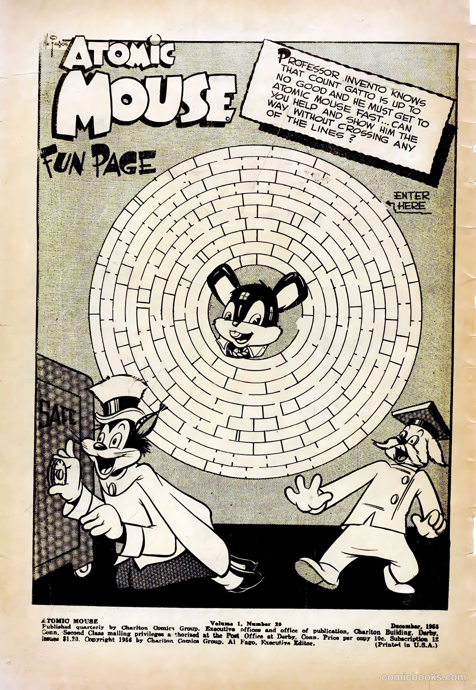Atomic Mouse #20 (1956) — page 2 of 36