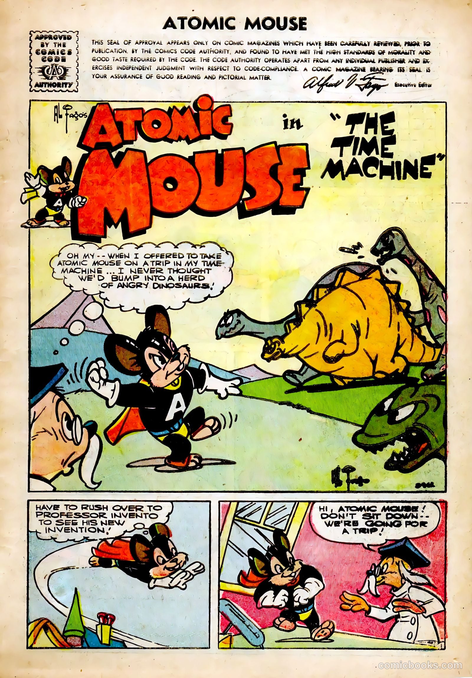 Atomic Mouse #20 (1956) — page 3 of 36