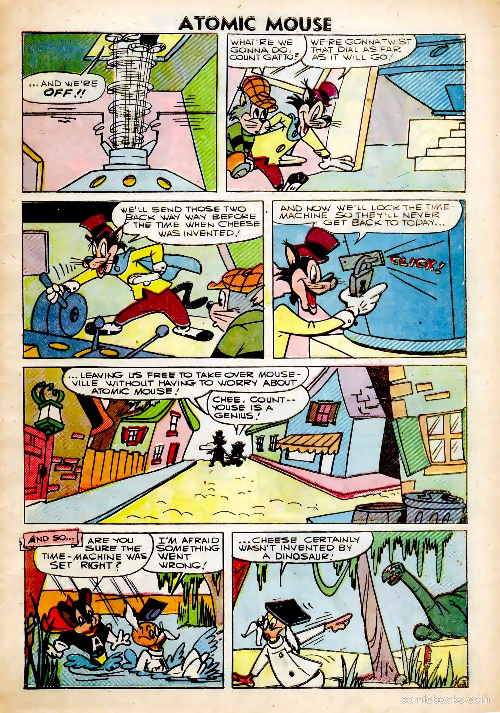Atomic Mouse #20 (1956) — page 5 of 36