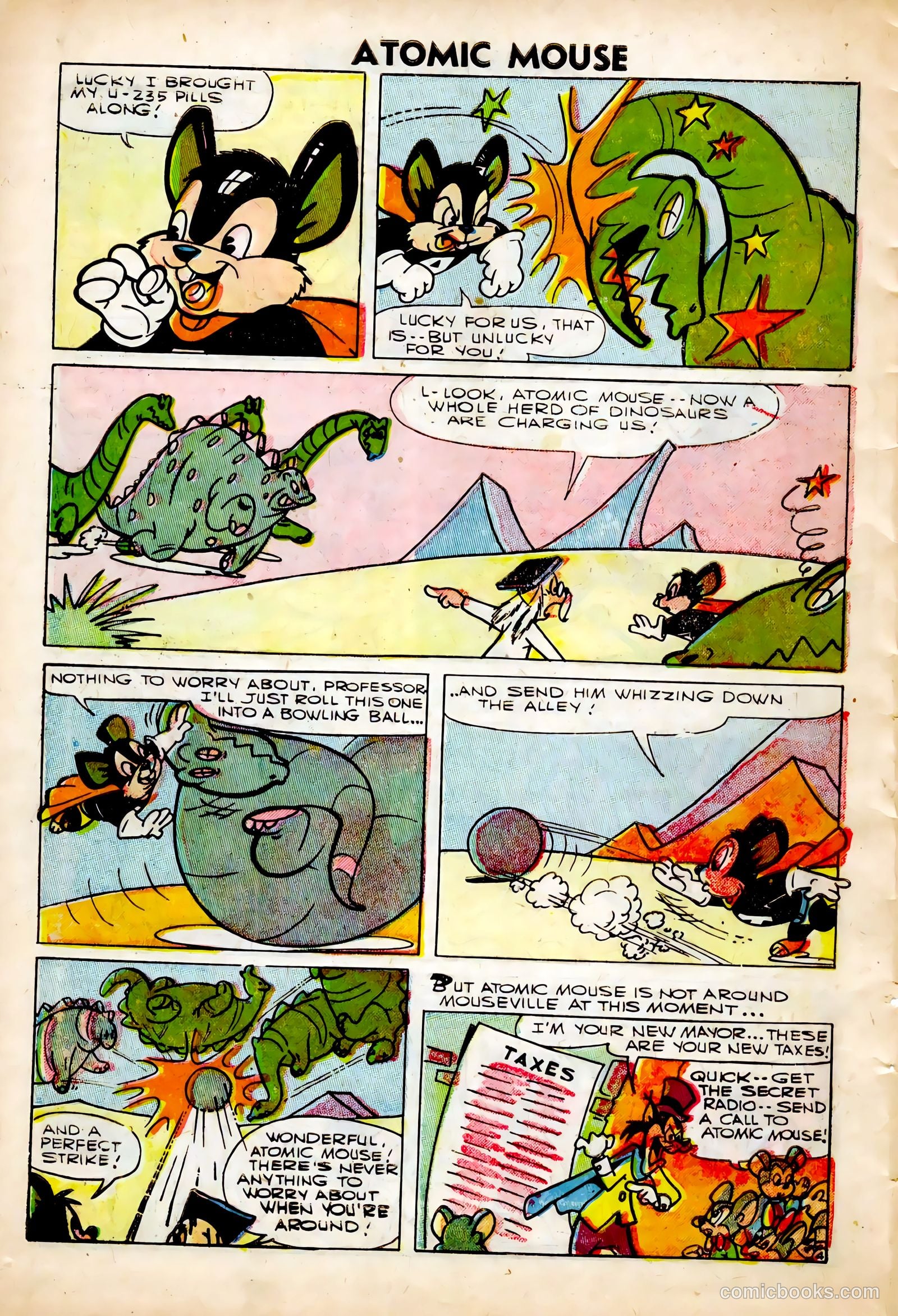 Atomic Mouse #20 (1956) — page 6 of 36