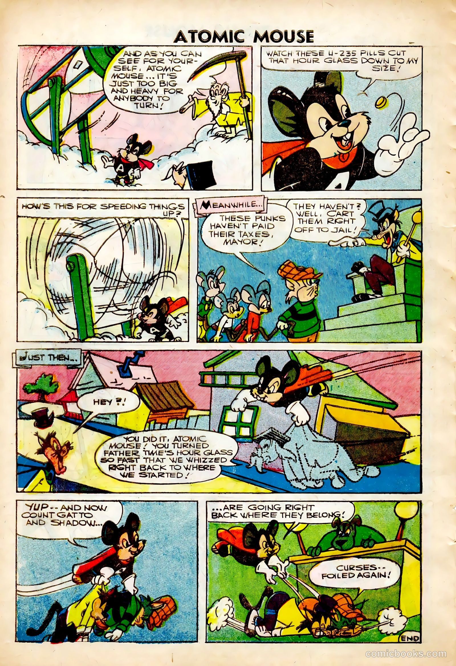 Atomic Mouse #20 (1956) — page 8 of 36