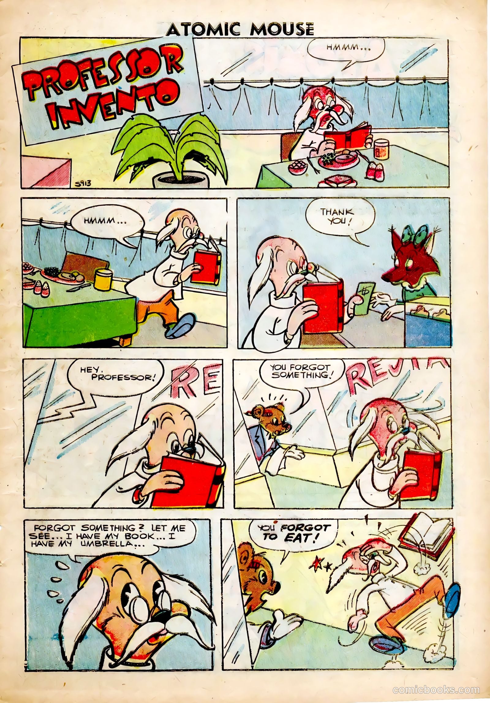 Atomic Mouse #20 (1956) — page 9 of 36