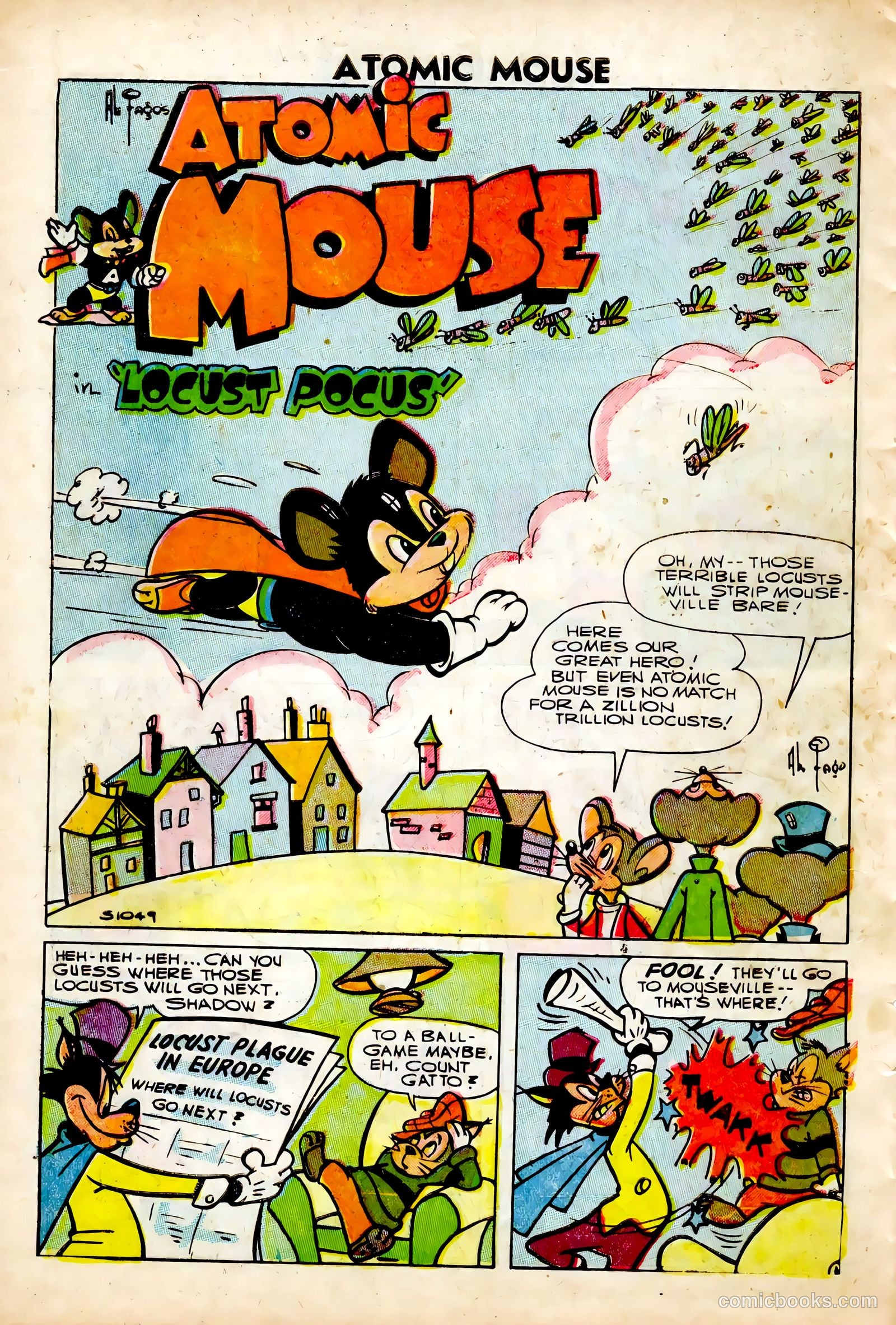 Atomic Mouse #20 (1956) — page 10 of 36