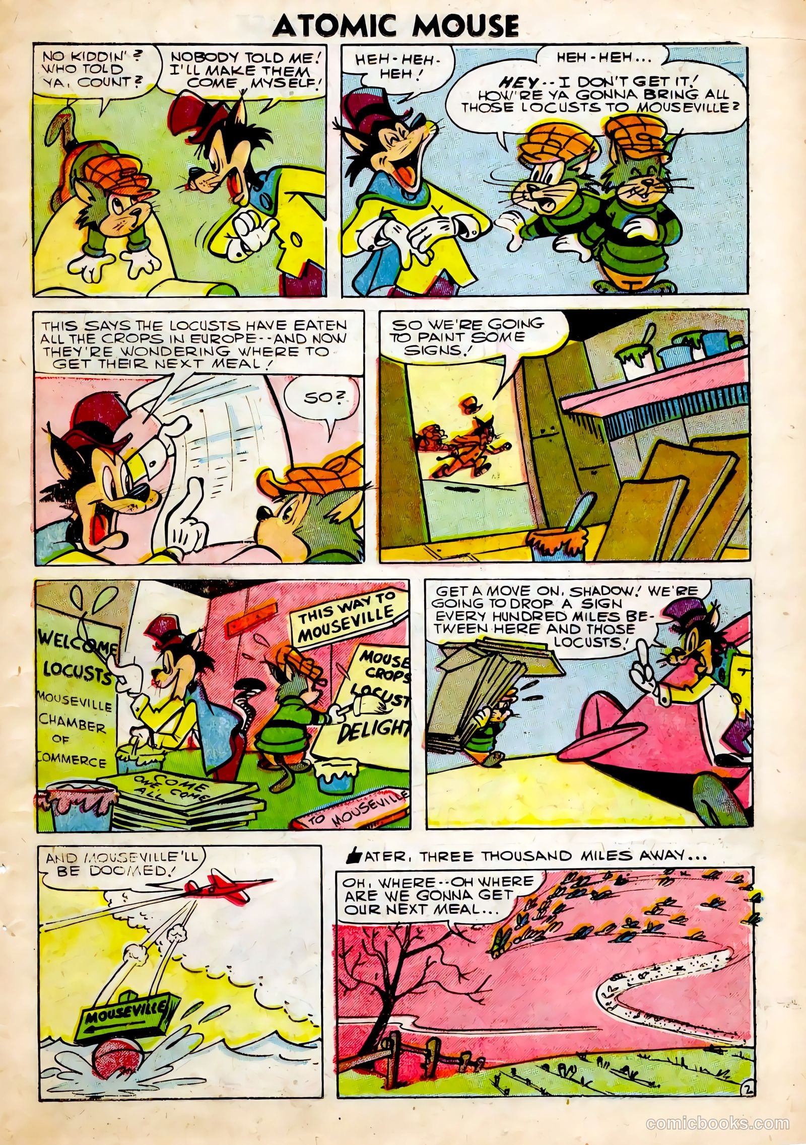 Atomic Mouse #20 (1956) — page 11 of 36