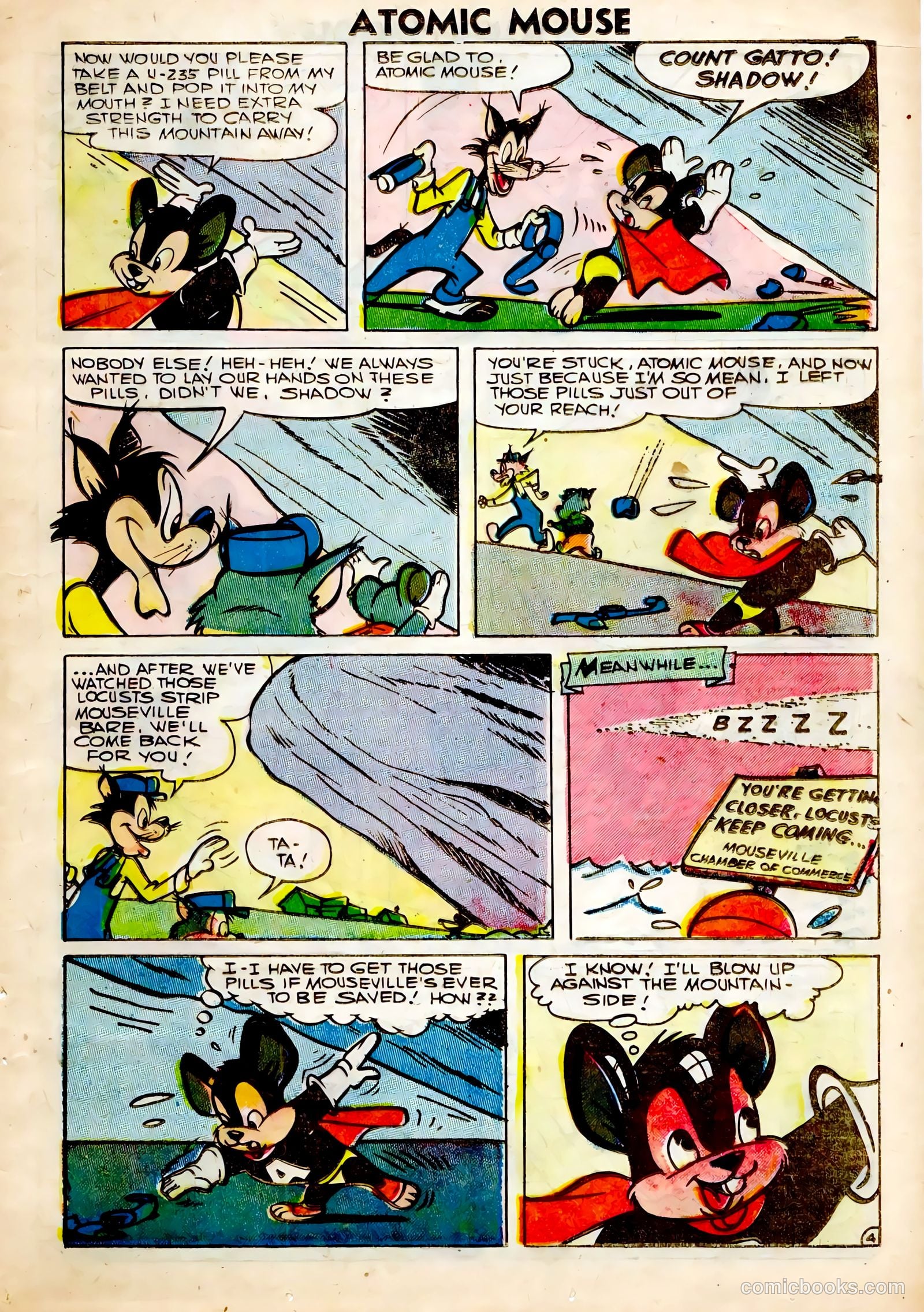Atomic Mouse #20 (1956) — page 13 of 36