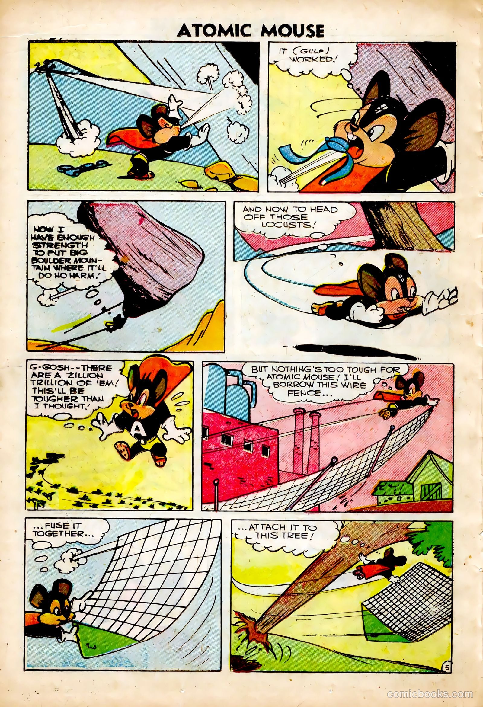 Atomic Mouse #20 (1956) — page 14 of 36
