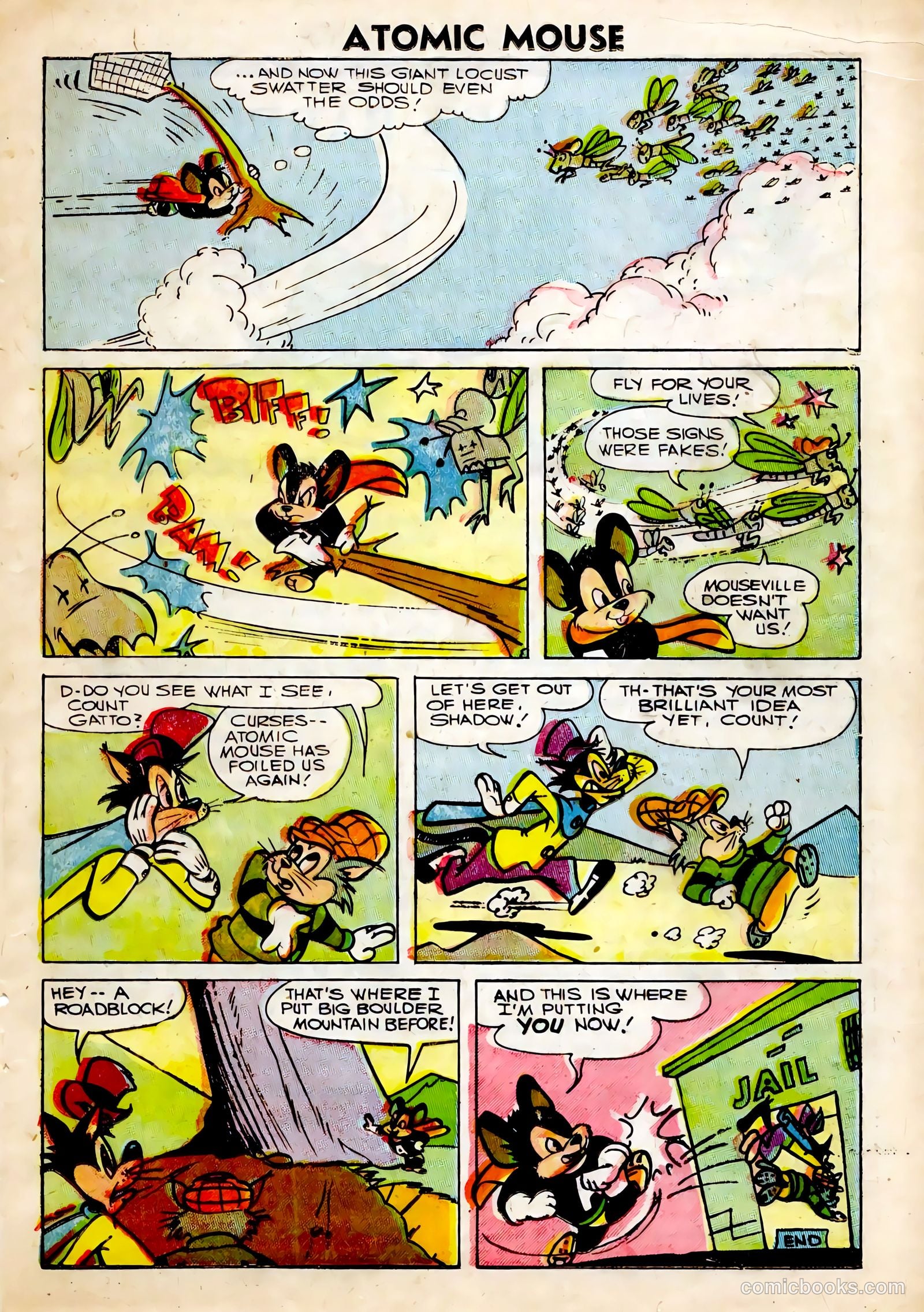 Atomic Mouse #20 (1956) — page 15 of 36