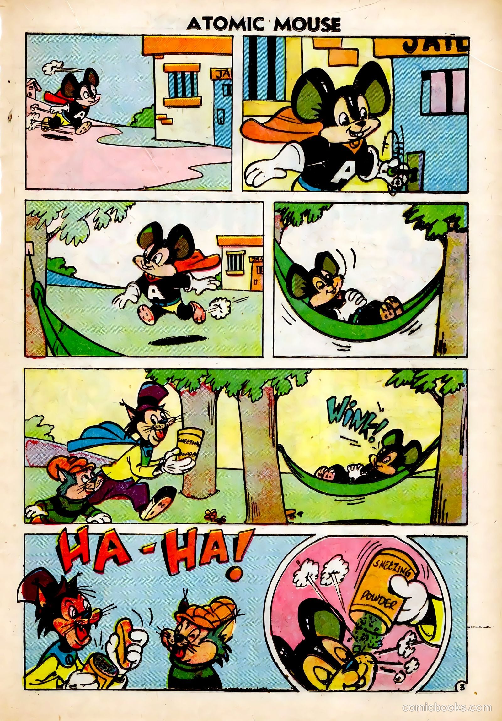 Atomic Mouse #20 (1956) — page 21 of 36