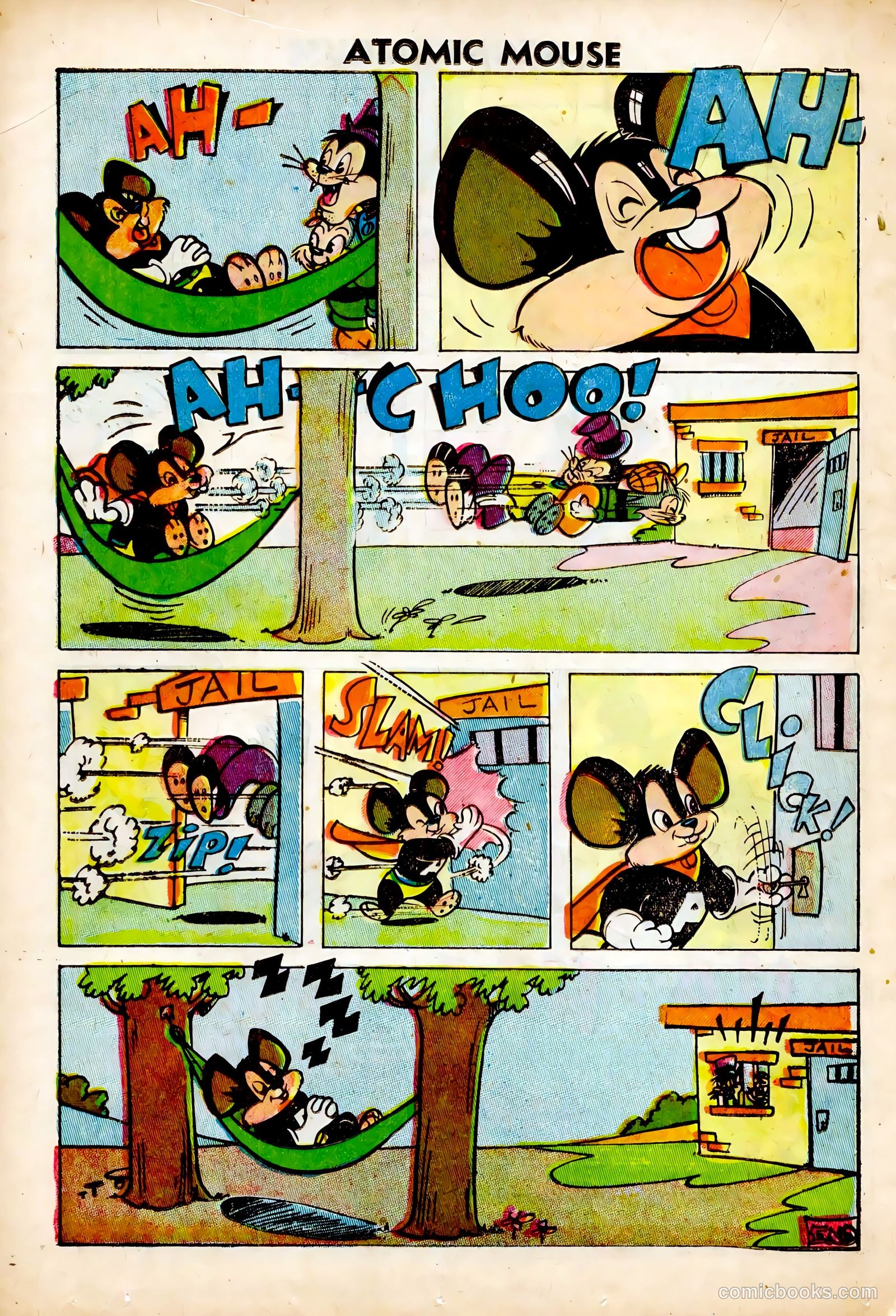 Atomic Mouse #20 (1956) — page 22 of 36