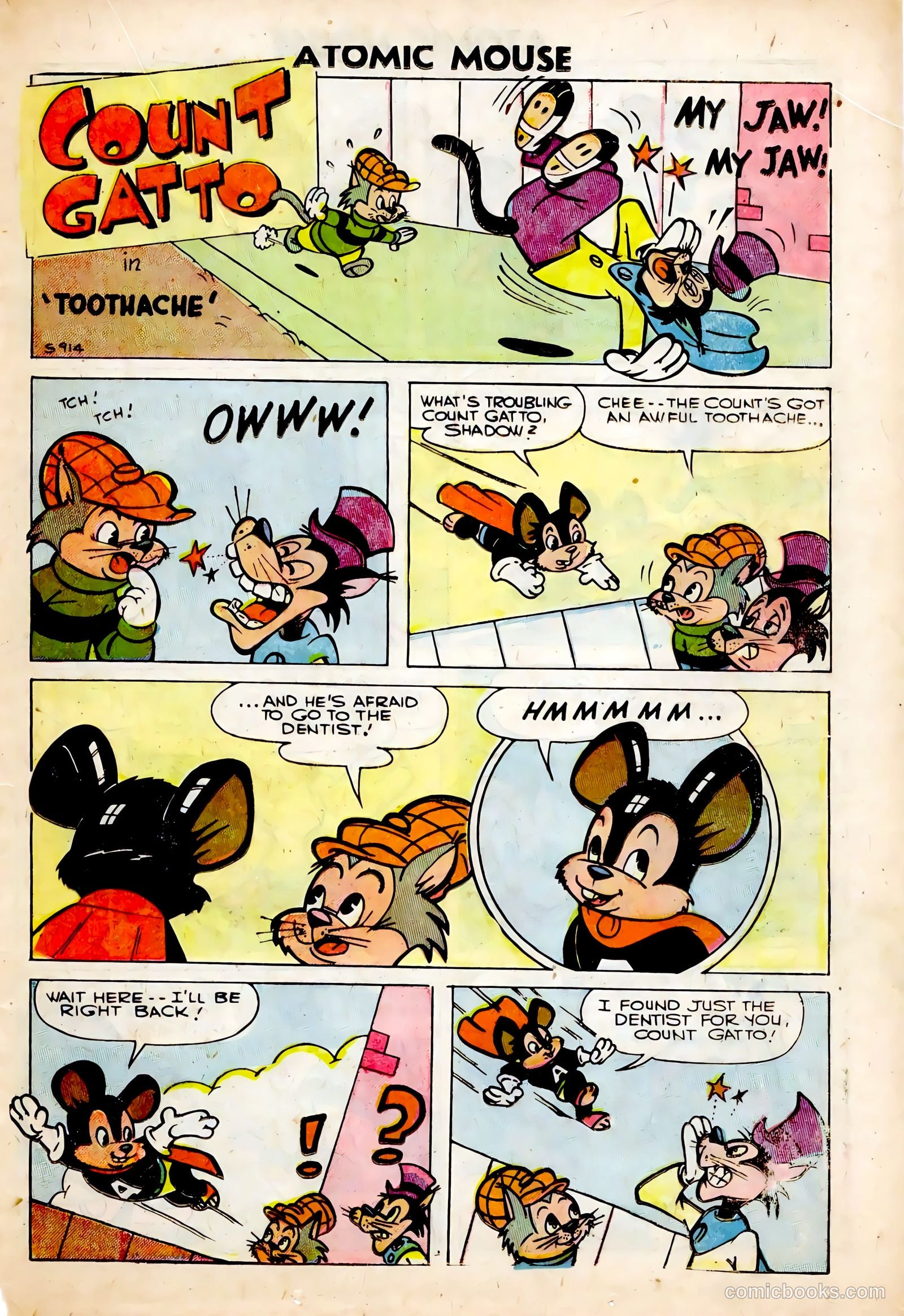 Atomic Mouse #20 (1956) — page 23 of 36