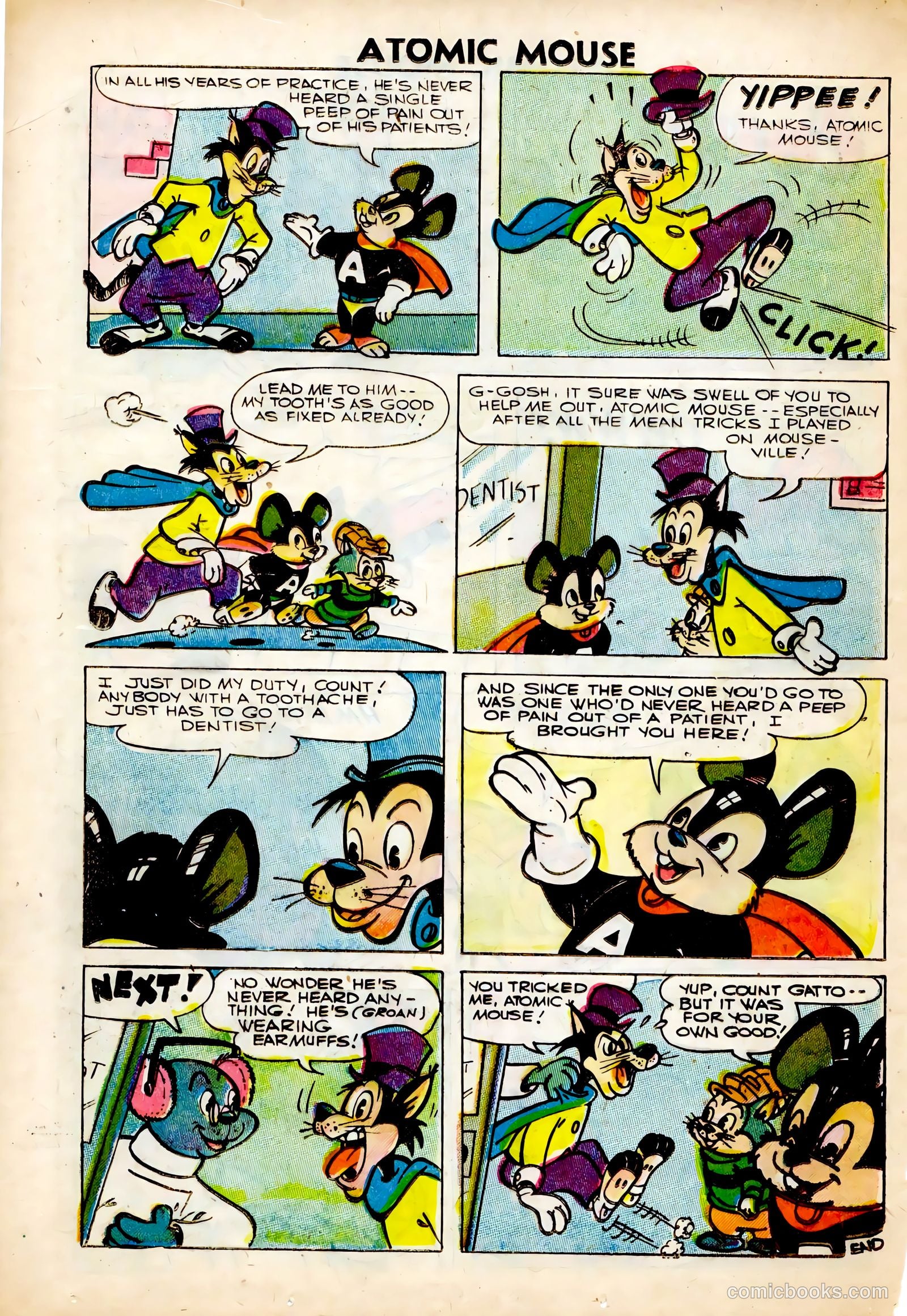 Atomic Mouse #20 (1956) — page 24 of 36