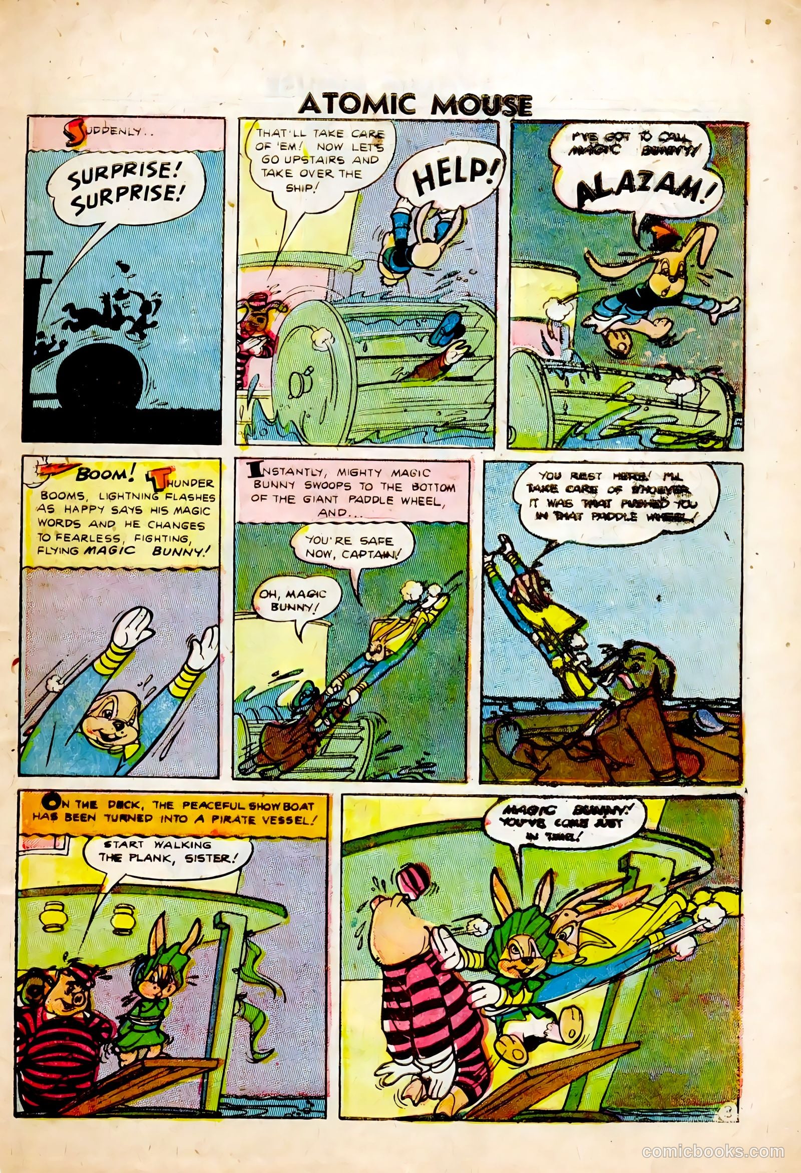 Atomic Mouse #20 (1956) — page 27 of 36
