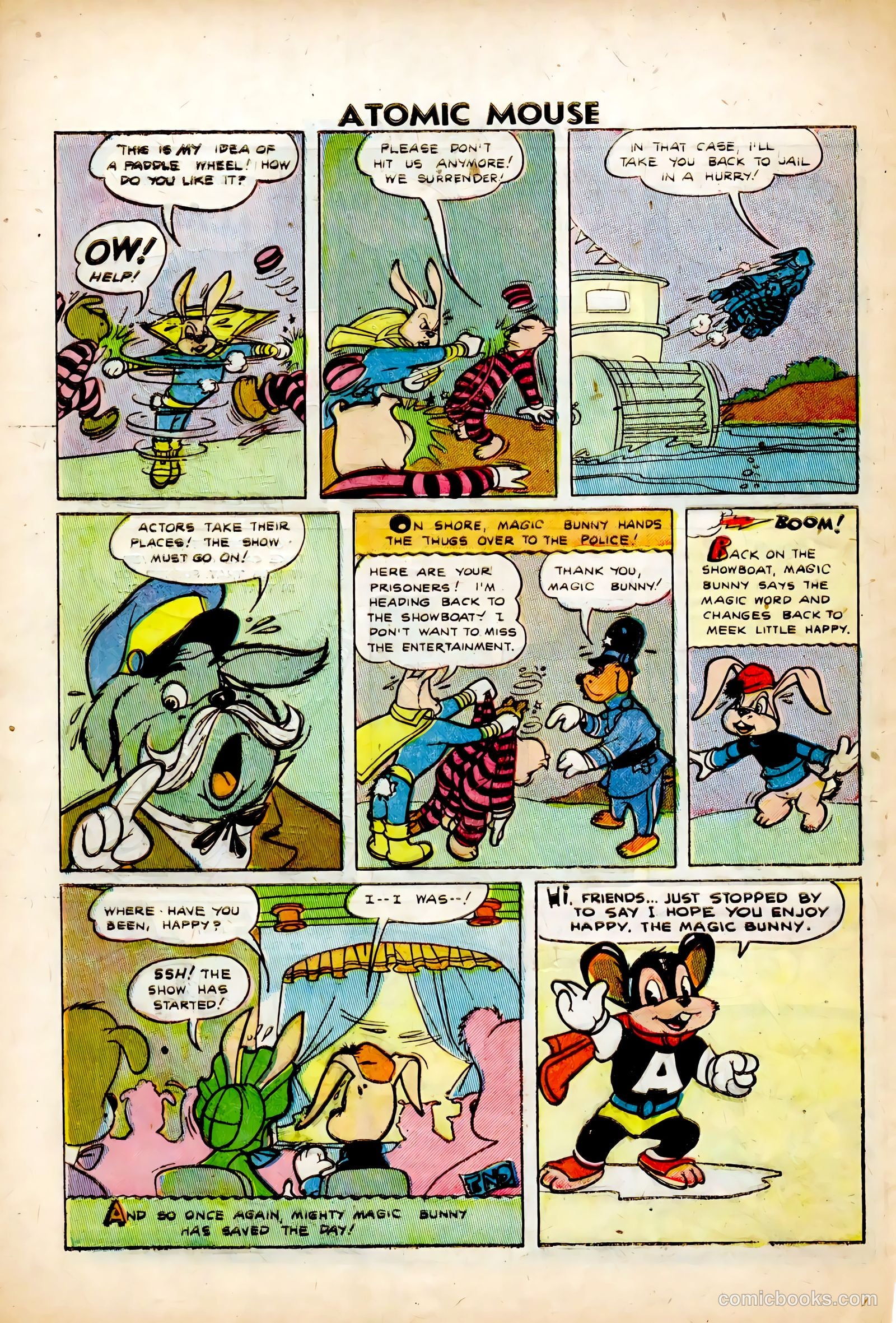 Atomic Mouse #20 (1956) — page 28 of 36