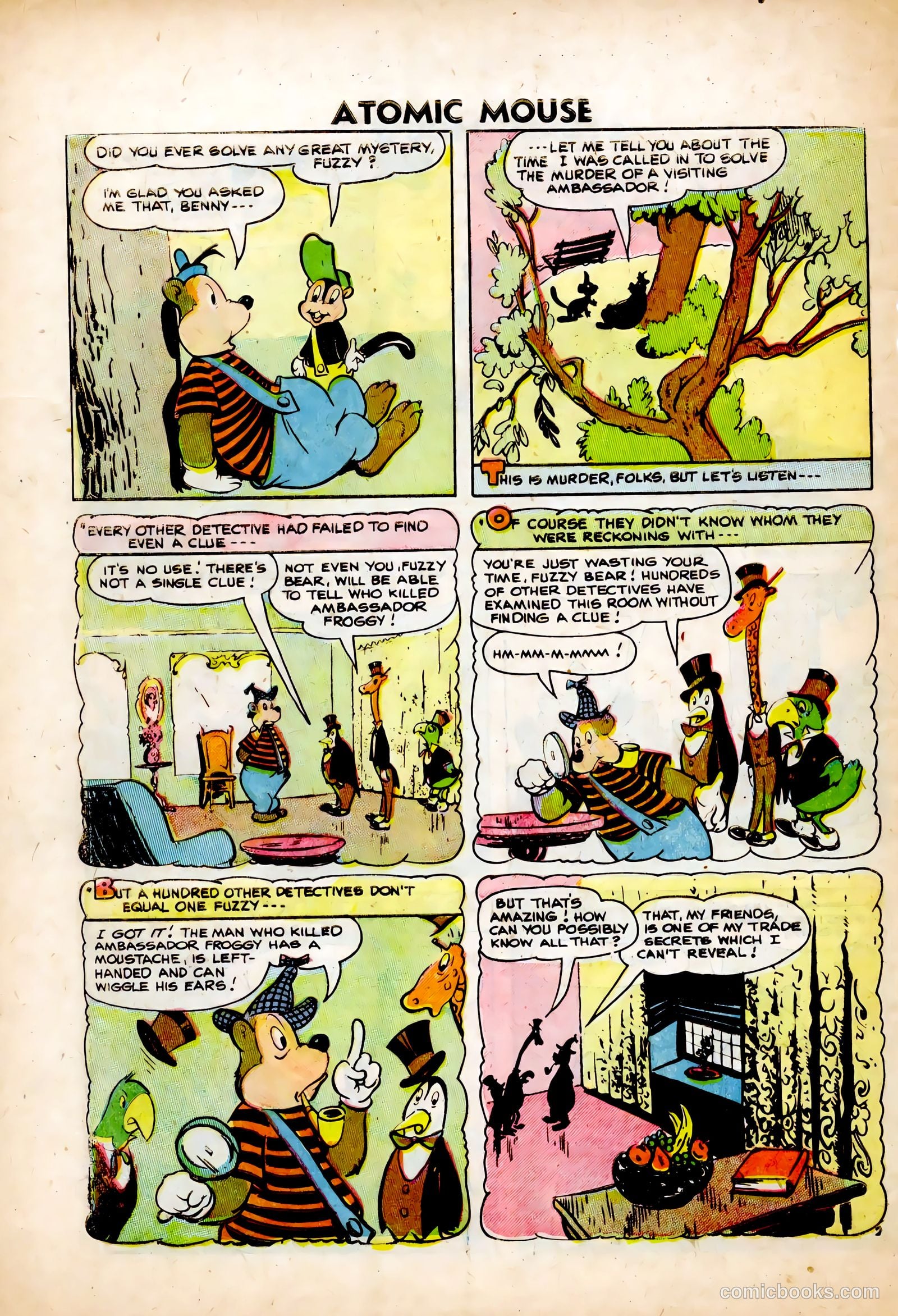 Atomic Mouse #20 (1956) — page 30 of 36