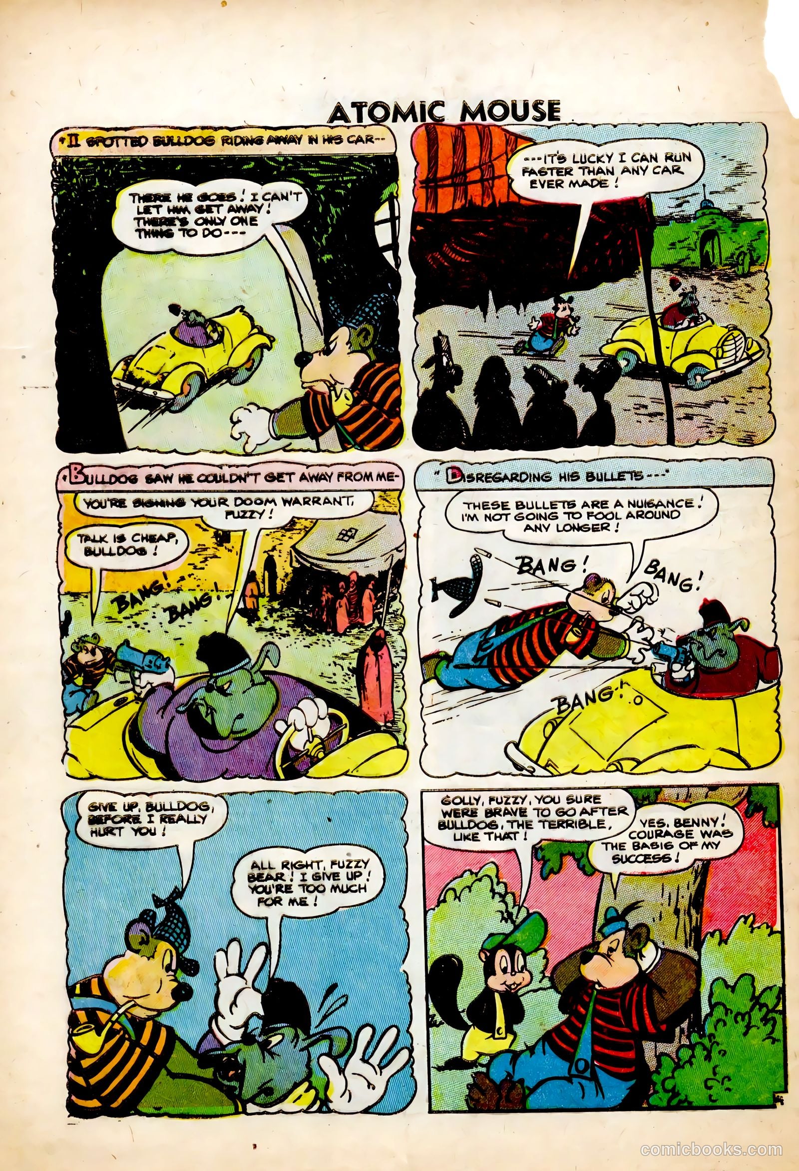Atomic Mouse #20 (1956) — page 32 of 36