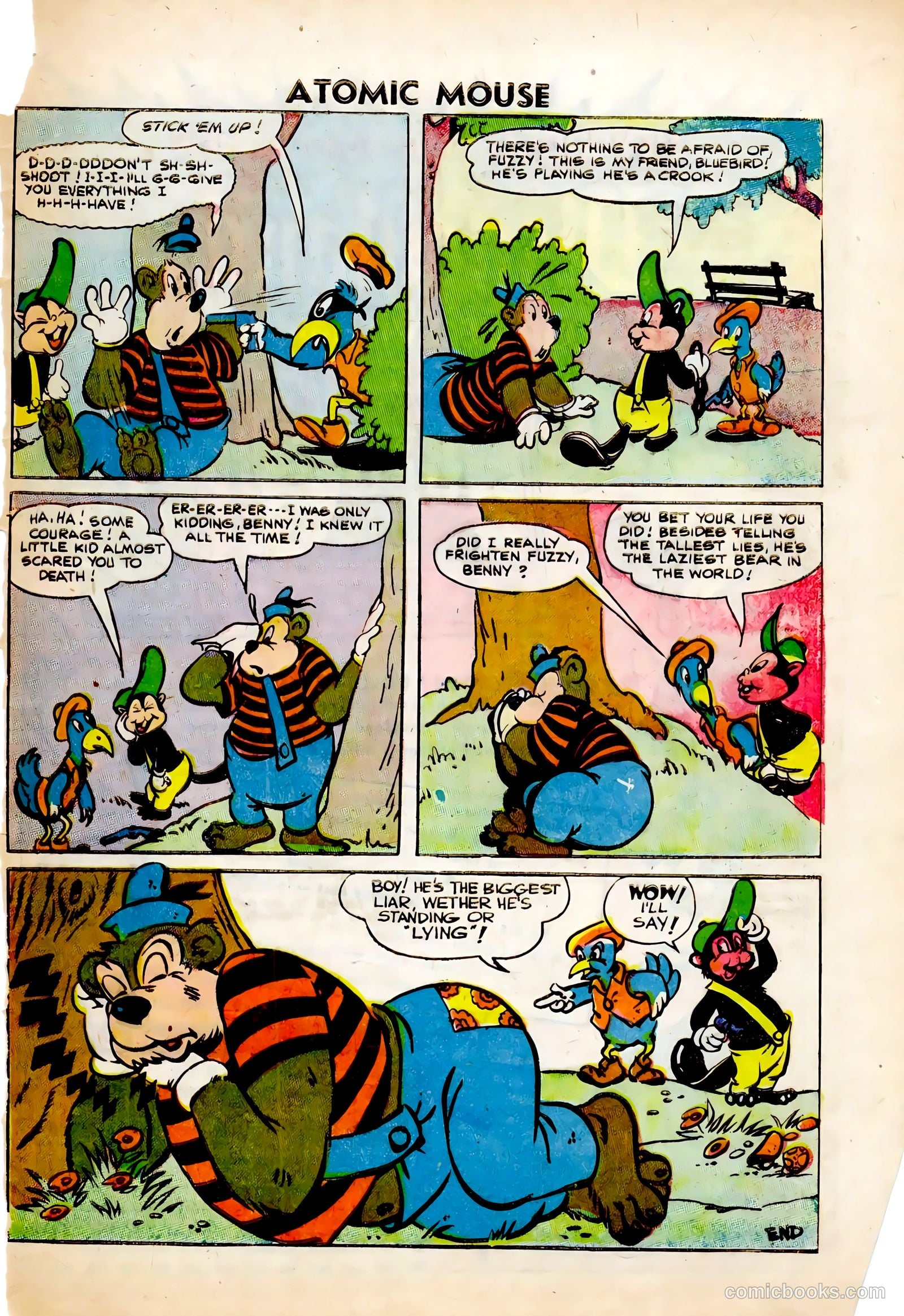 Atomic Mouse #20 (1956) — page 33 of 36