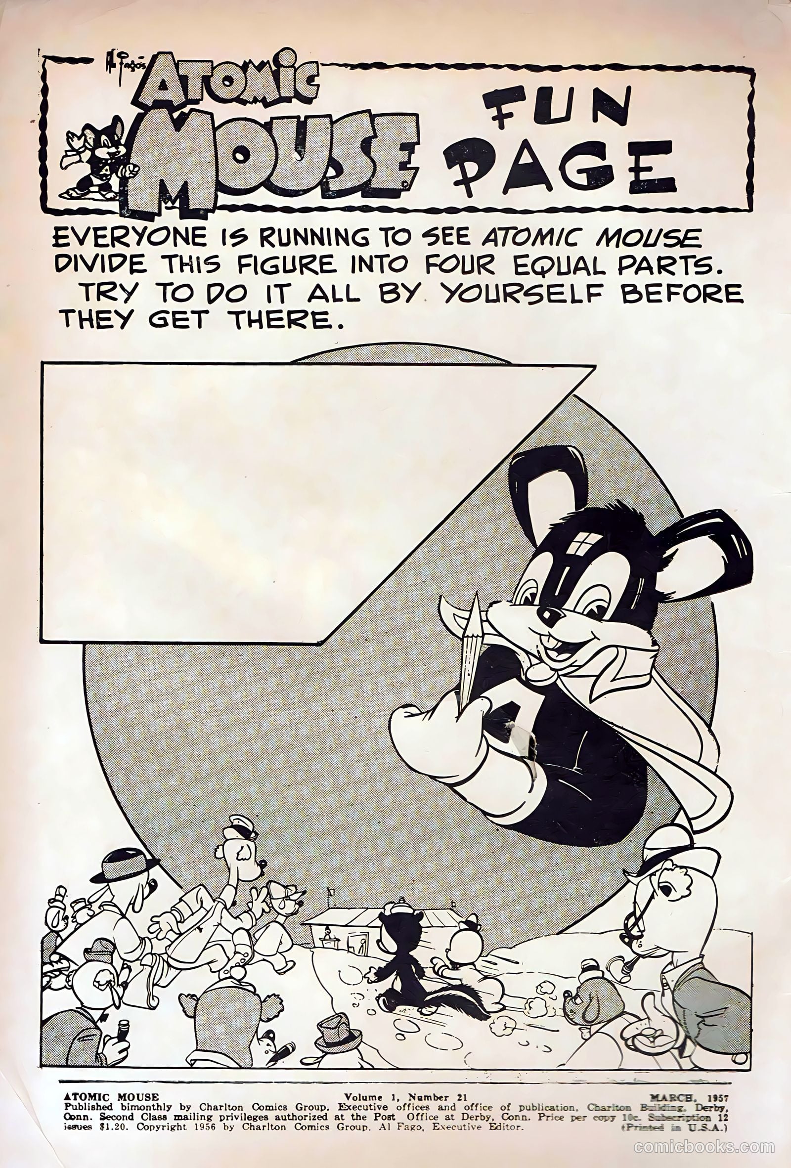 Atomic Mouse #21 (1957) — page 2 of 36