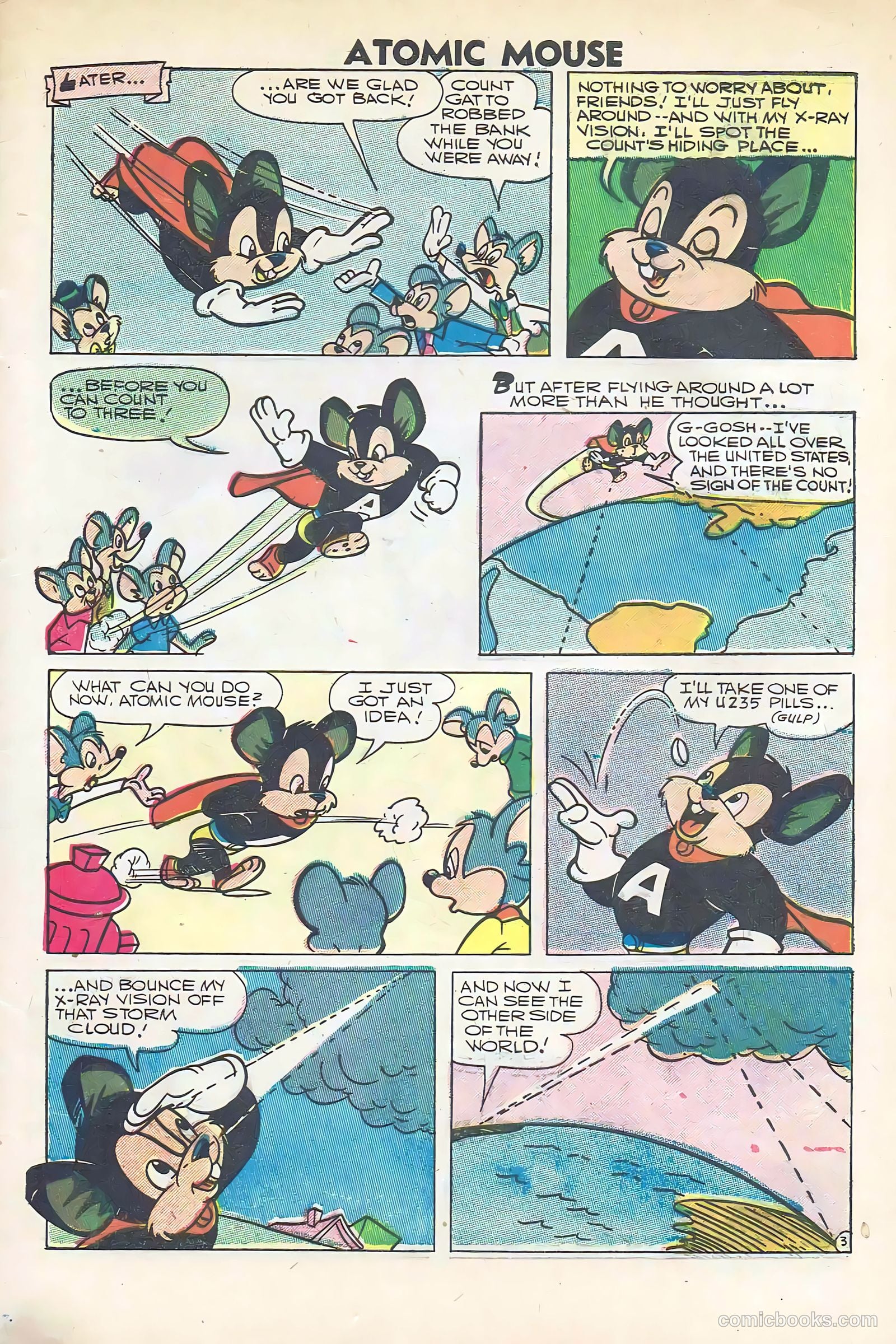 Atomic Mouse #21 (1957) — page 5 of 36