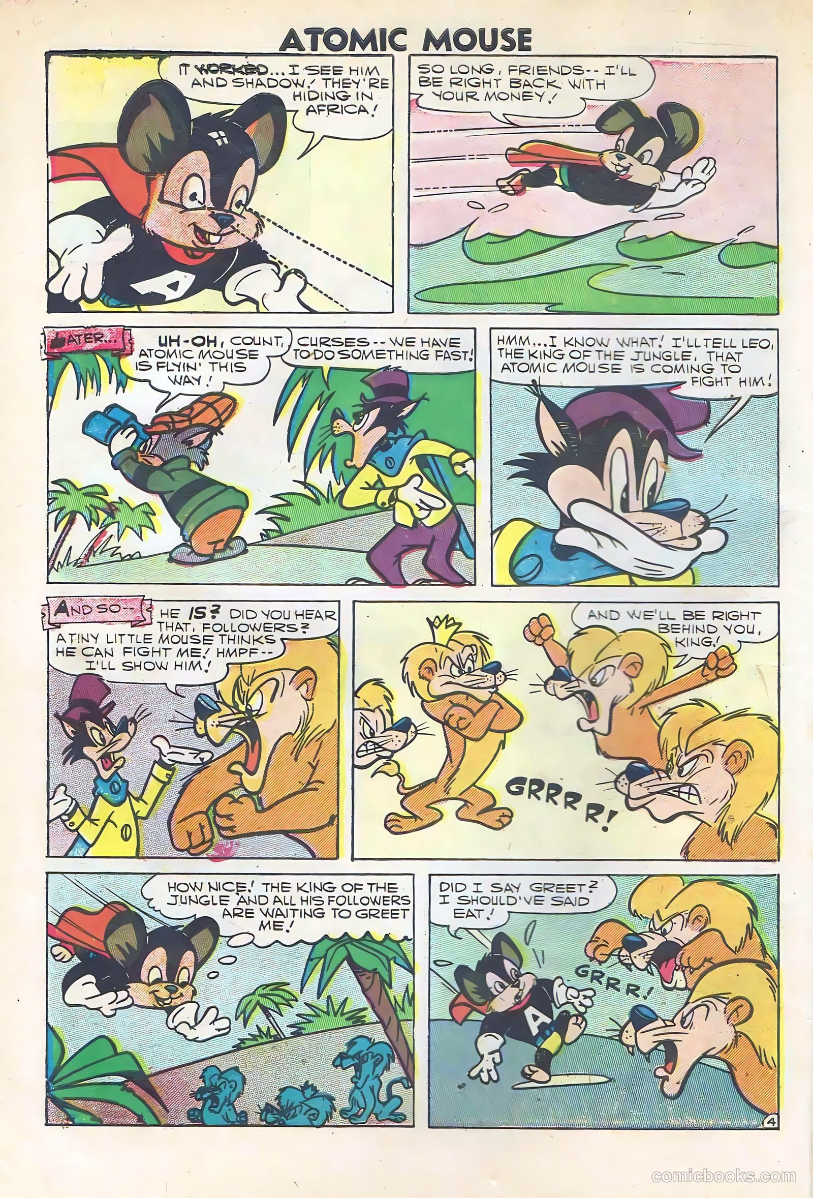 Atomic Mouse #21 (1957) — page 6 of 36
