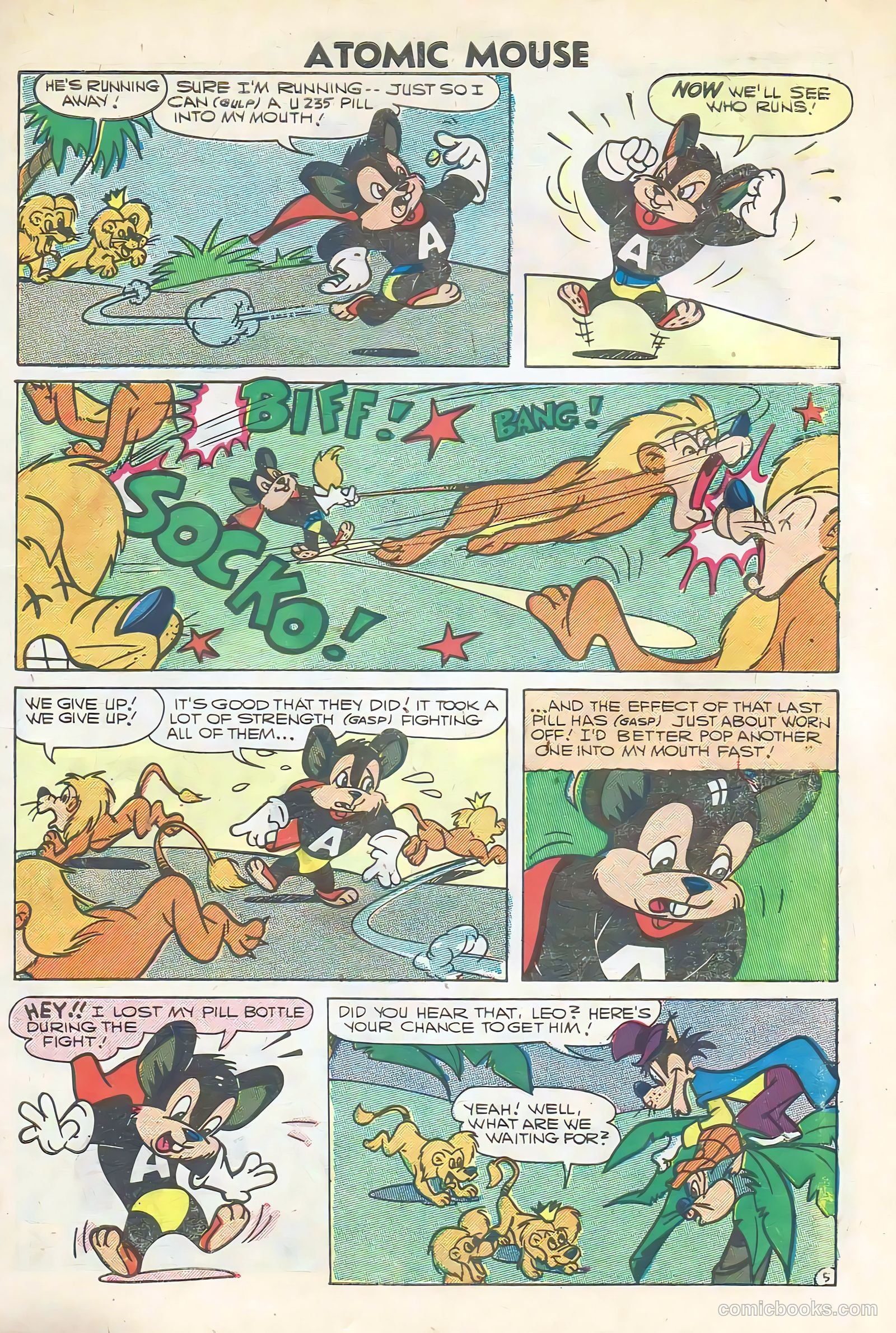 Atomic Mouse #21 (1957) — page 7 of 36